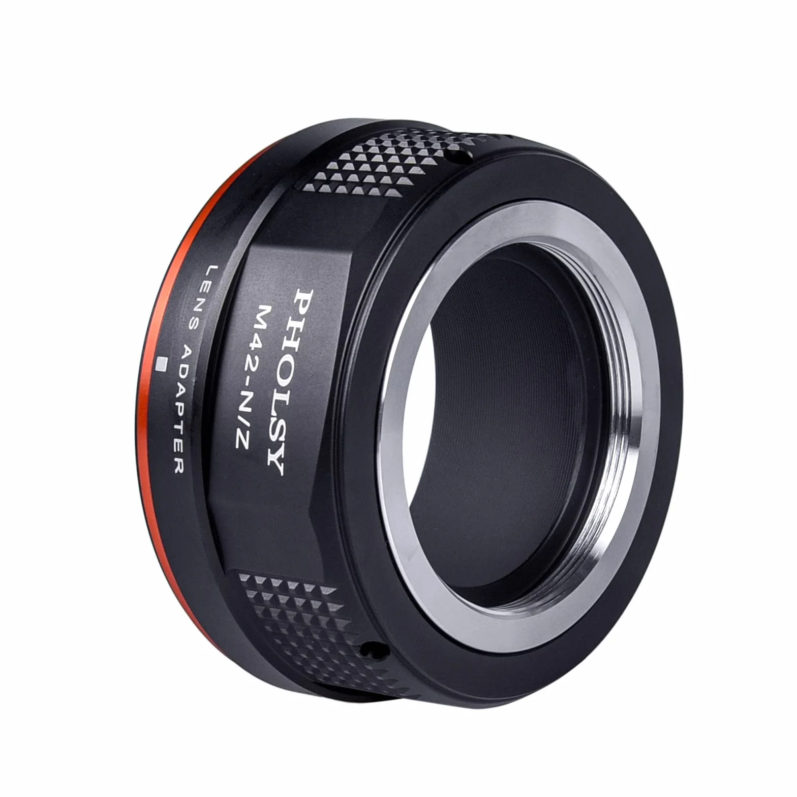 PHOLSY Manuelle Bague d'adaptation pour Objectifs: Compatible avec Les Objectifs M42 et Les Boîtiers Appareils Photo Nikon Z, M42 vers Z