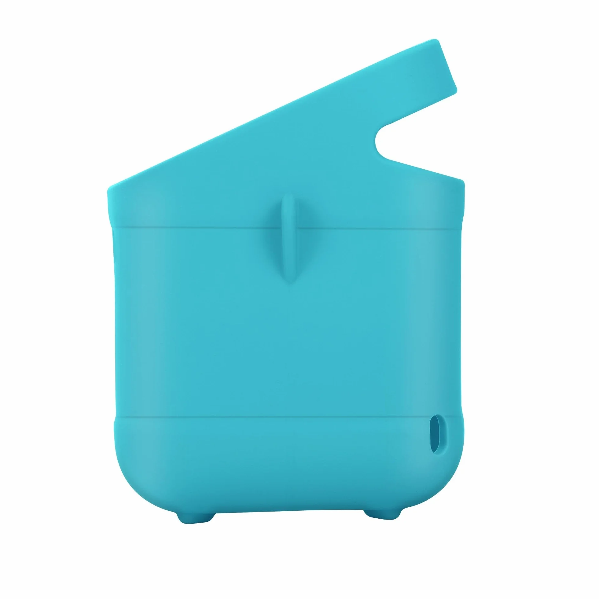 Housse en silicone souple réglable avec bretelles pour lecteur audio Toniebox 2, housse de protection avec design ajusté pour le voyage avec boutons et ports faciles (vert)