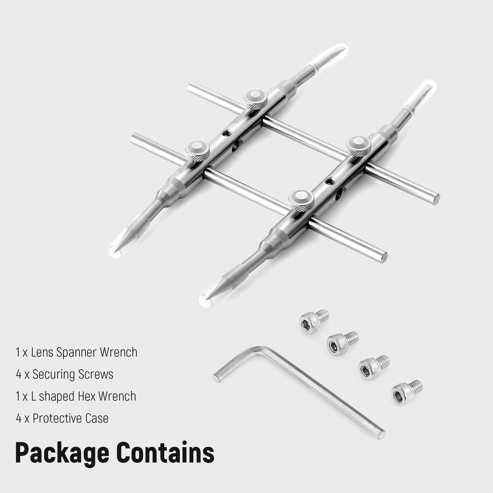 Neewer Kit de Professionnel Curved Conseils Réparation de Spanner Outil d'Ouverture en Acier Inoxydable pour DSLR Appareil Photo