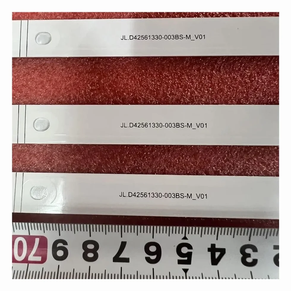 Bande LED Hisense 43A66G 43C350KE 43A6BG 43A6K 43A53FEVS 43A6GTUK 43A6B9TUK 43A63H 43A6CG 43A6GIL Barre Lumineuse Kit 3pcs