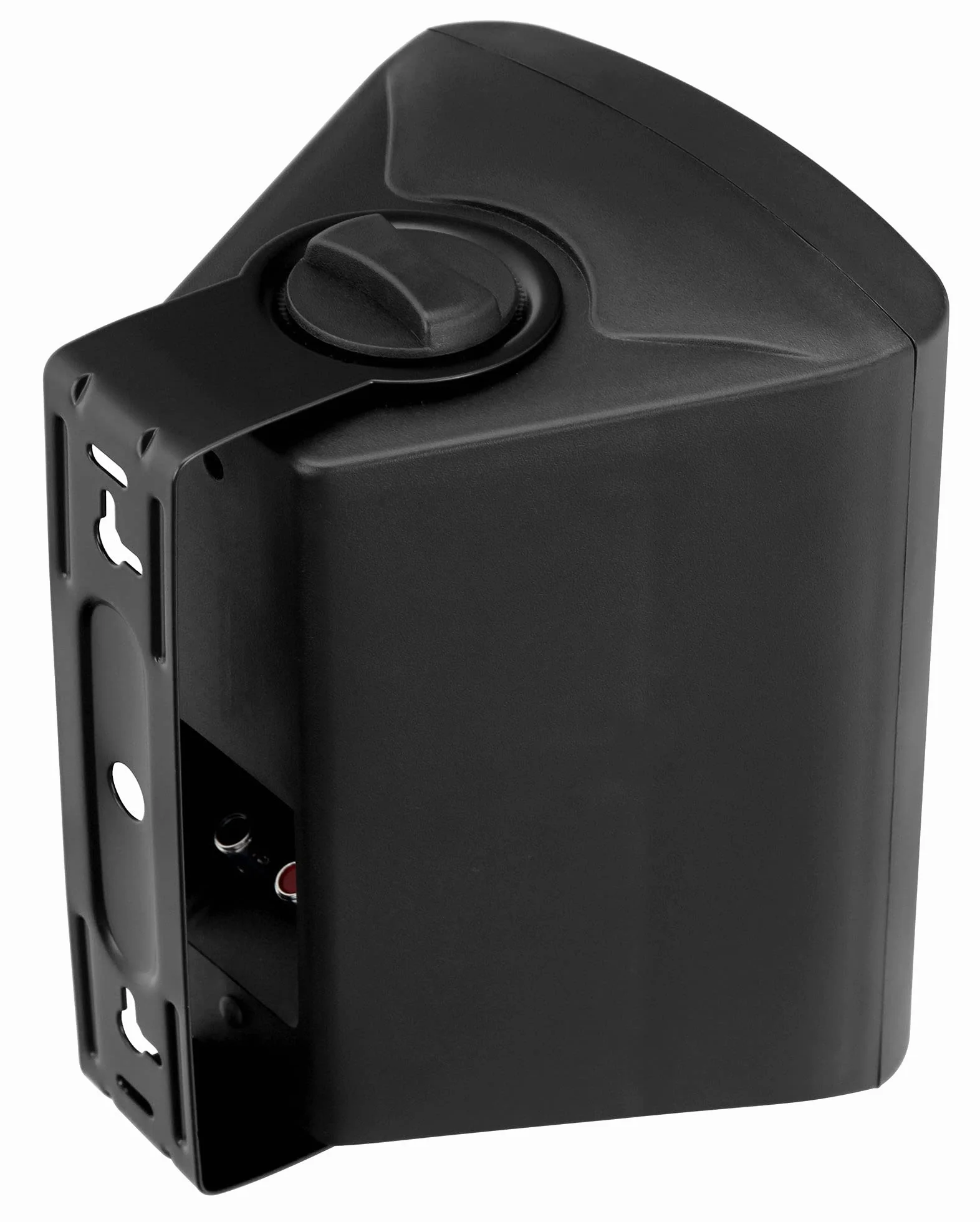 Pronomic USP-430 BK Paire d'Enceintes Murales HiFi - Enceintes 2 Voies en Set - Idéal pour Restauration et Terrasse - Support Mural Inclus pour Fixation - Puissance 120W - Noir