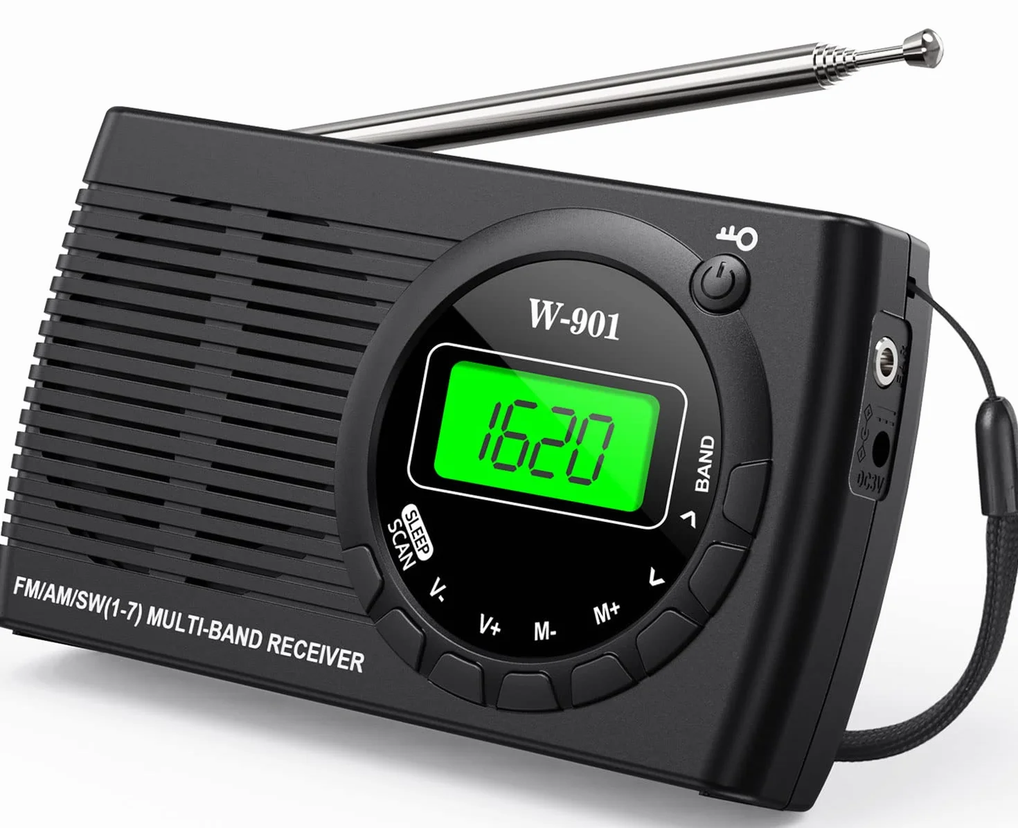 Tendak Petite Radio Portable FM/AM (MW) /SW, Transistor Radio avec Une Excellente Réception et Une Qualité Sonore Elevée, Mini Radio avec Connexion Timed/Casque