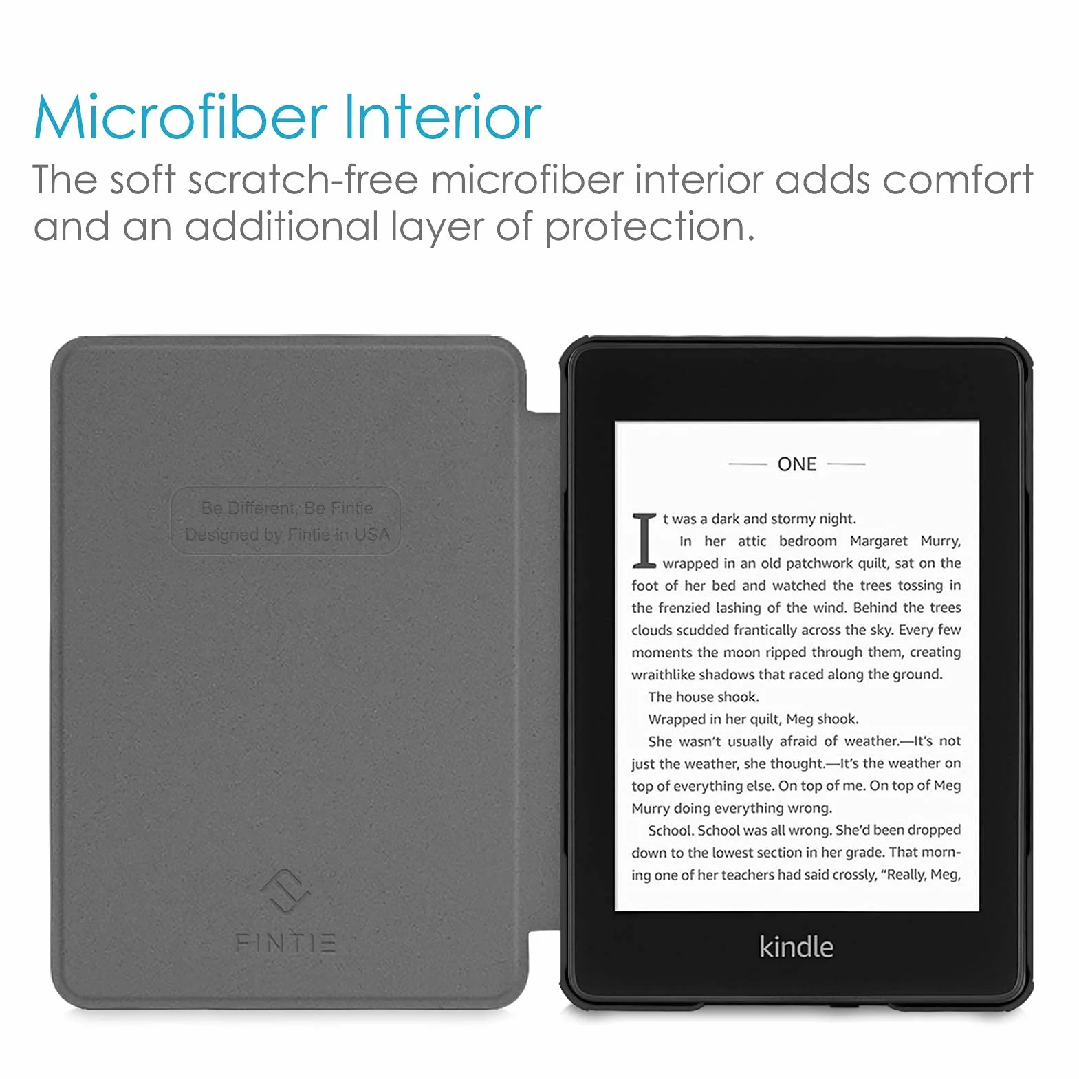 FINTIE Étui pour 6" Kindle Paperwhite 10ème Génération 2018 (Numéro de modèle: PQ94WIF) - Coque Léger avec Auto Réveil/Veille (n'est Pas pour 6" Kindle 10e Gén 2019 J9G29R), Hibiscus Fleurs