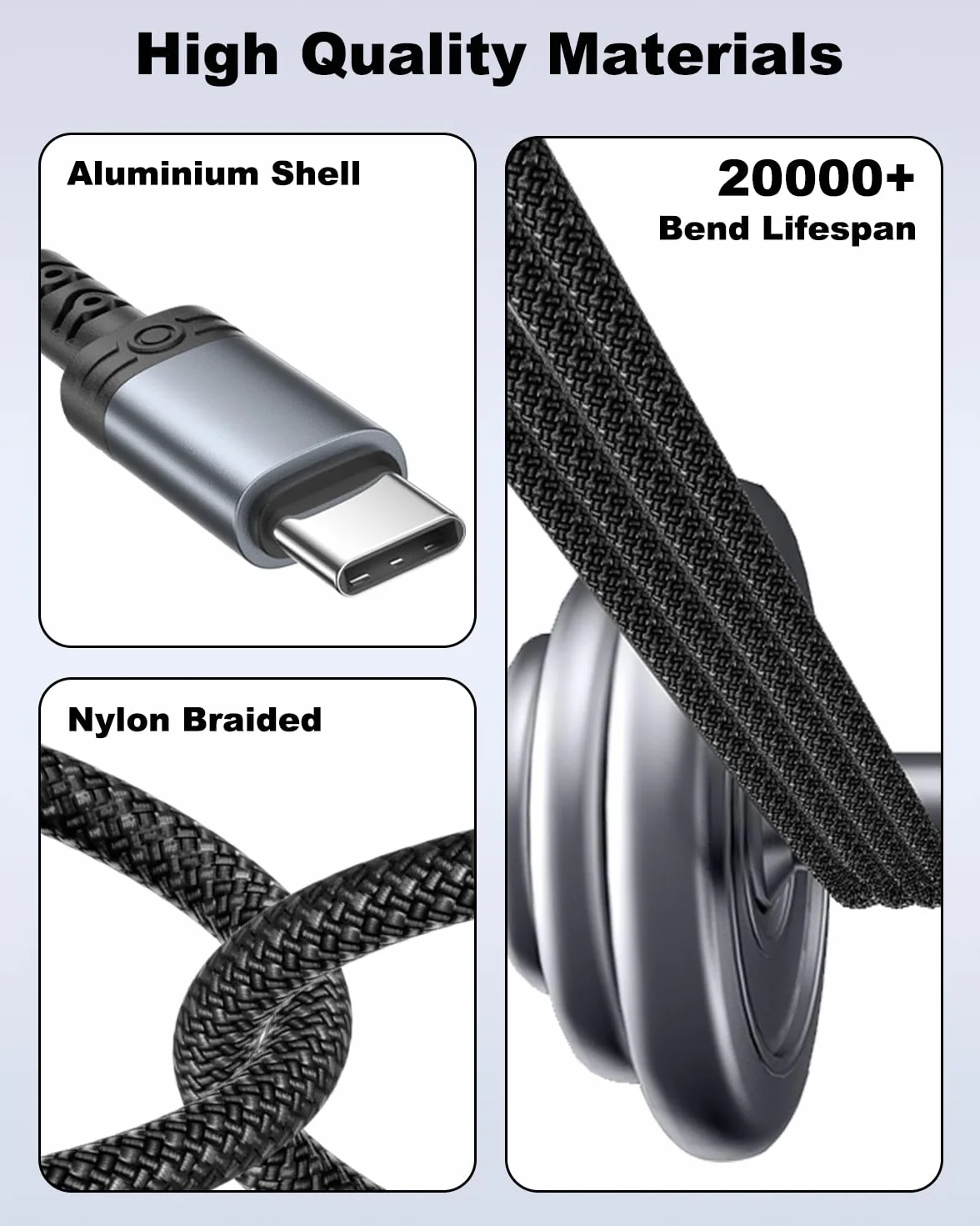 Câble USB C vers Jack 3.5mm 1M pour iPhone 16/15, Samsung S25 S24, Huawei, Xiaomi