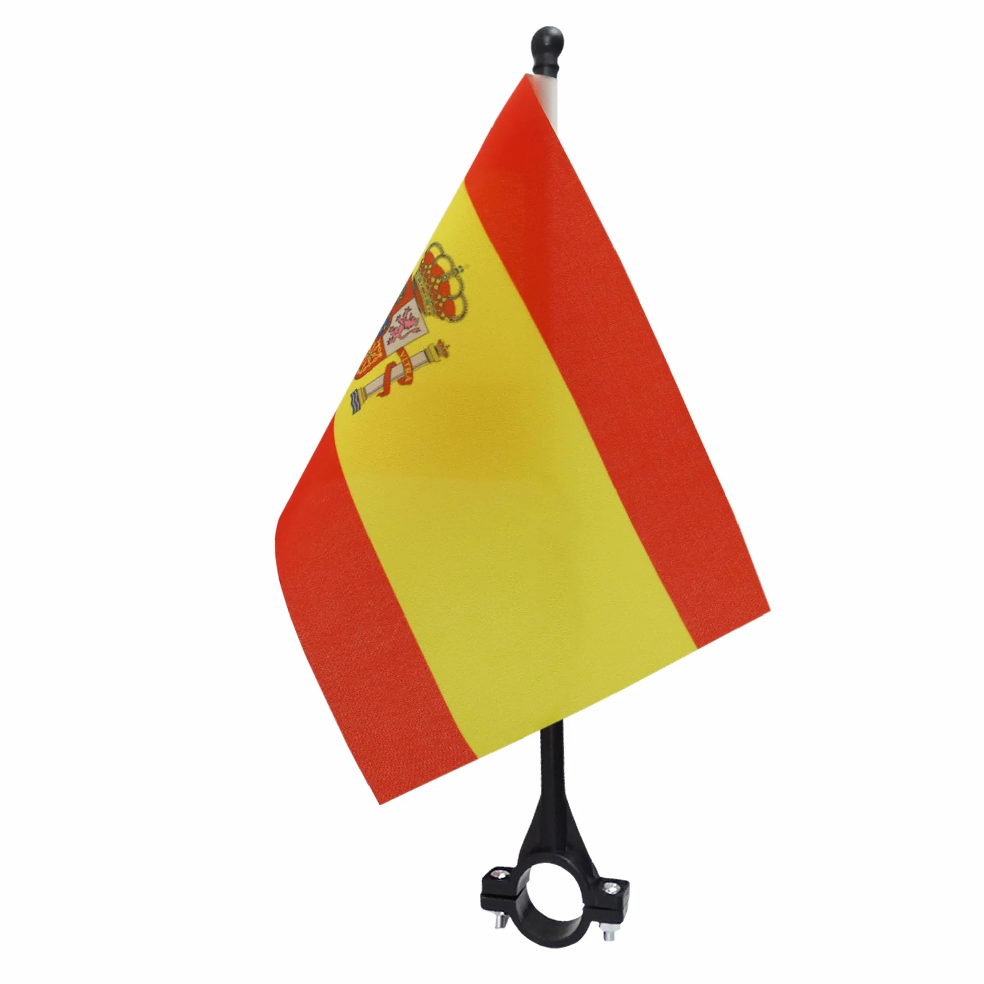 AZ FLAG Drapeau de Vélo Espagne 30x21 cm Polyester Hampe 30cm