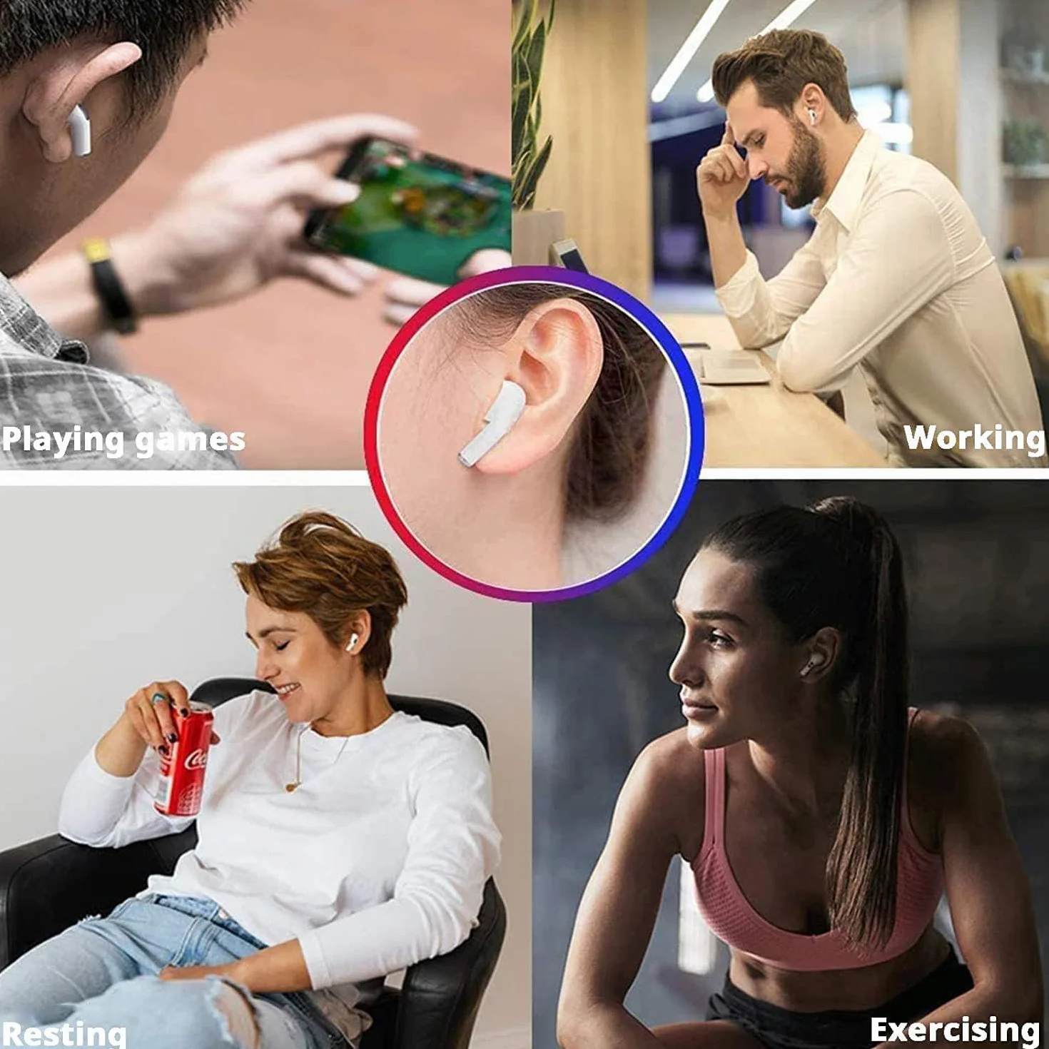 Écouteurs sans Fil Bluetooth, écouteurs Bluetooth La Mauvaise qualité n'achète Pas