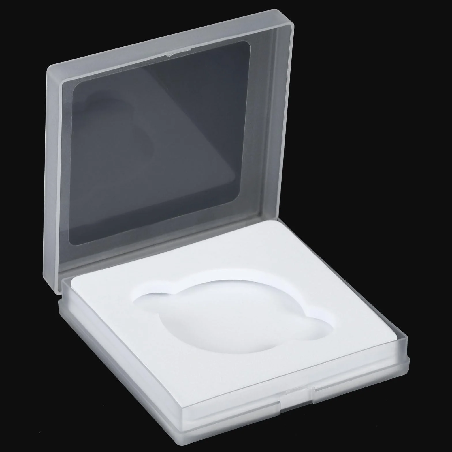 PATIKIL Étui pour Filtre D'Objectif de 49 mm, 2 Pièces, Boîte de Rangement Portable pour Filtres D'Appareil Photo, Résistant à l'eau et à la Poussière en Plastique pour la Photographie