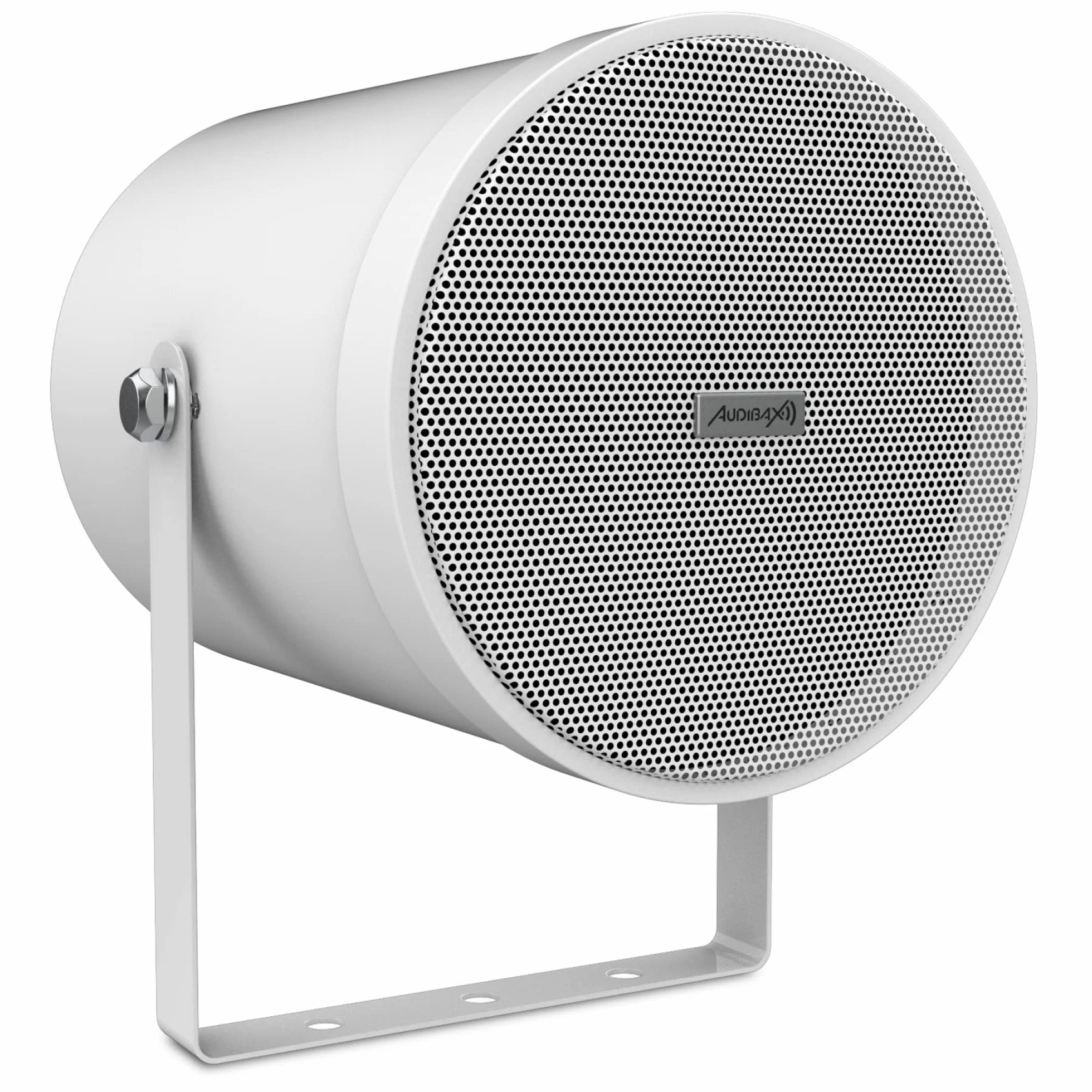 Audibax Horn 20T - Enceinte de Projection Passif Unidirectionnel - Haut-Parleur de Puissance 20W - Conçu pour Les Installations de Lignes 100V - Support Indétectable - Enceinte Exponentiel 6,5 Pouces