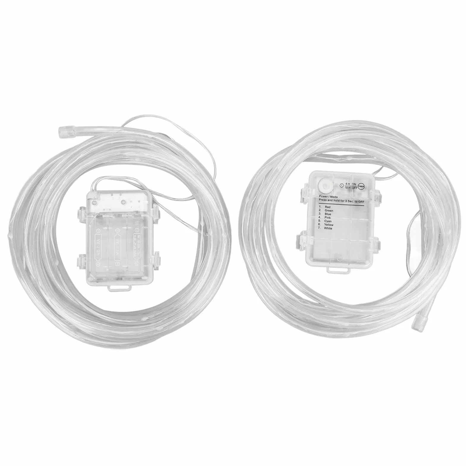 Fockety Lumières LED pour Cornhole, 2Pcs, RVB Télécommandée