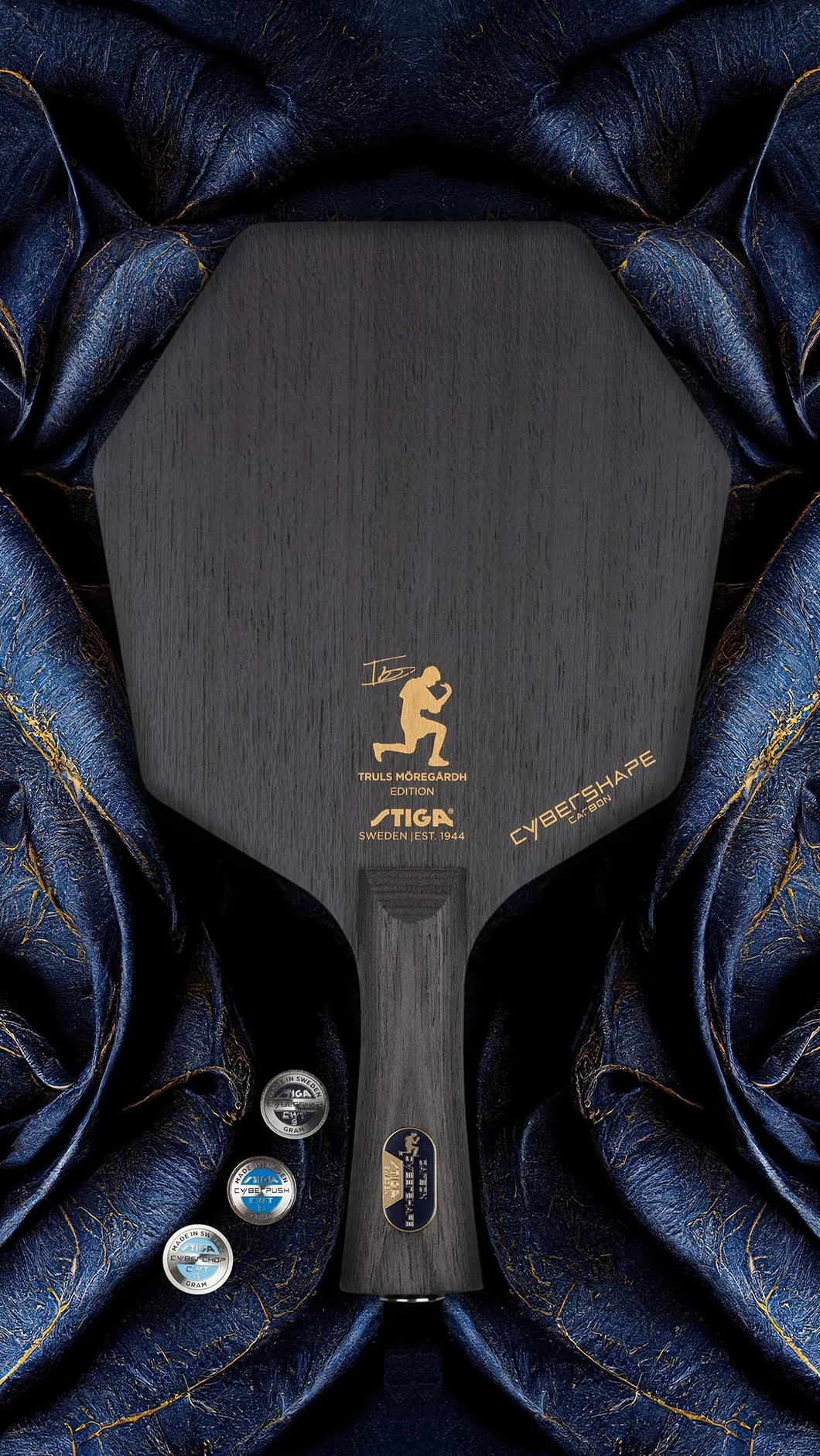 Stiga Cybershape Carbon CWT Truls Edition Classic Droit Rakietka do Tenisa Stołowego