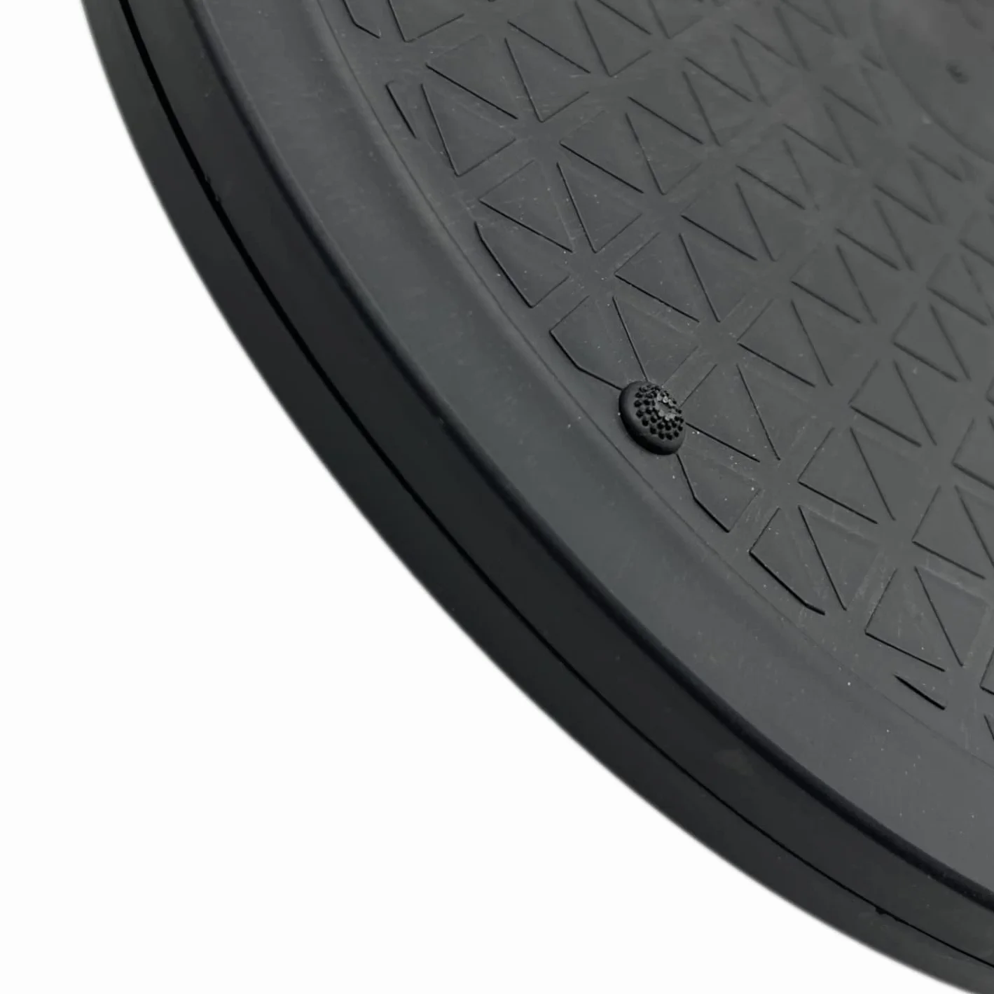 CCHAMP Plateau tournant Lazy Susan de 25 cm, plateforme rotative à 360 degrés, base pivotante polyvalente, plateau tournant pour TV, support de moniteur PC, plantes bonsaï