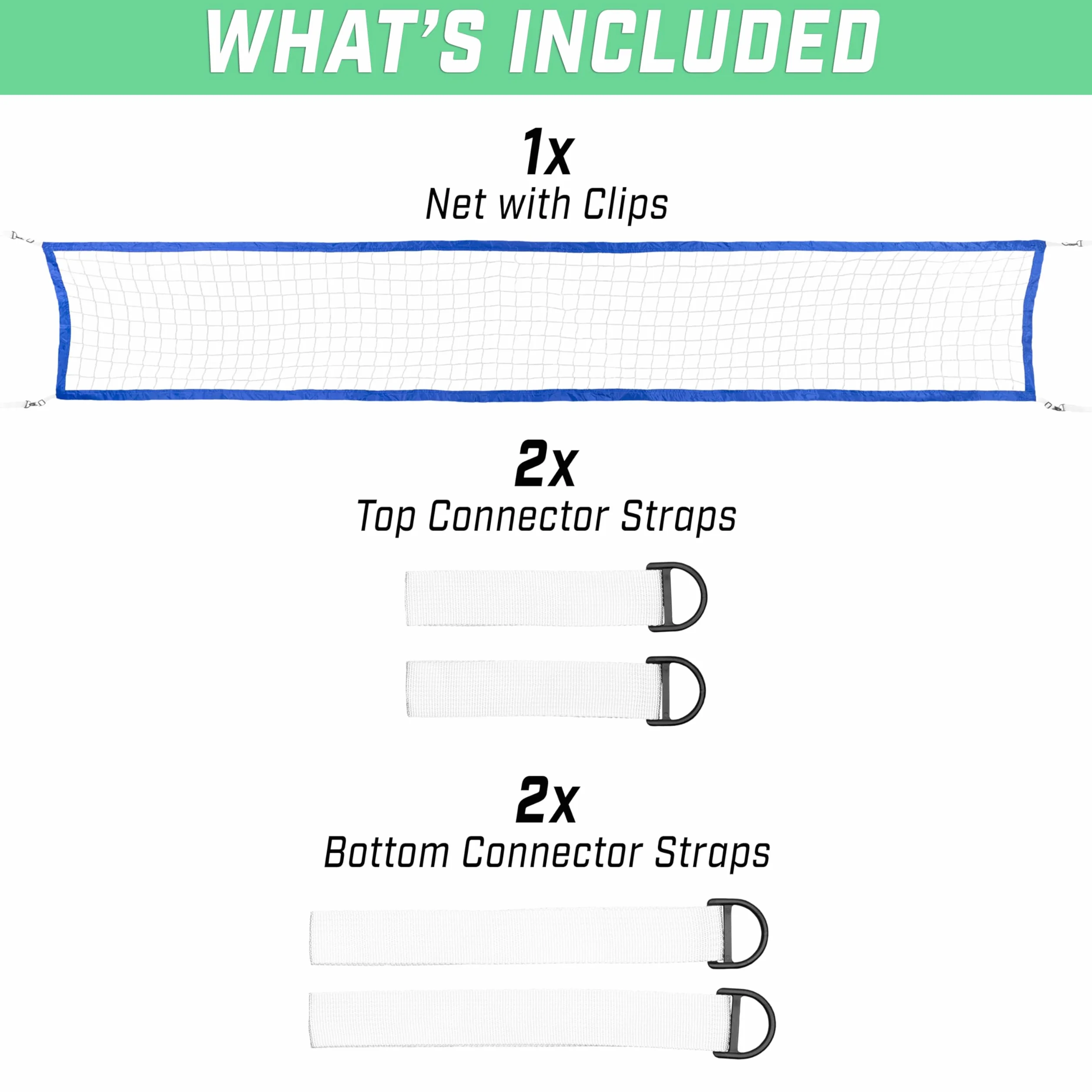 GoSports Splash Net Pro Filet de Volleyball de Piscine de Rechange Max Games