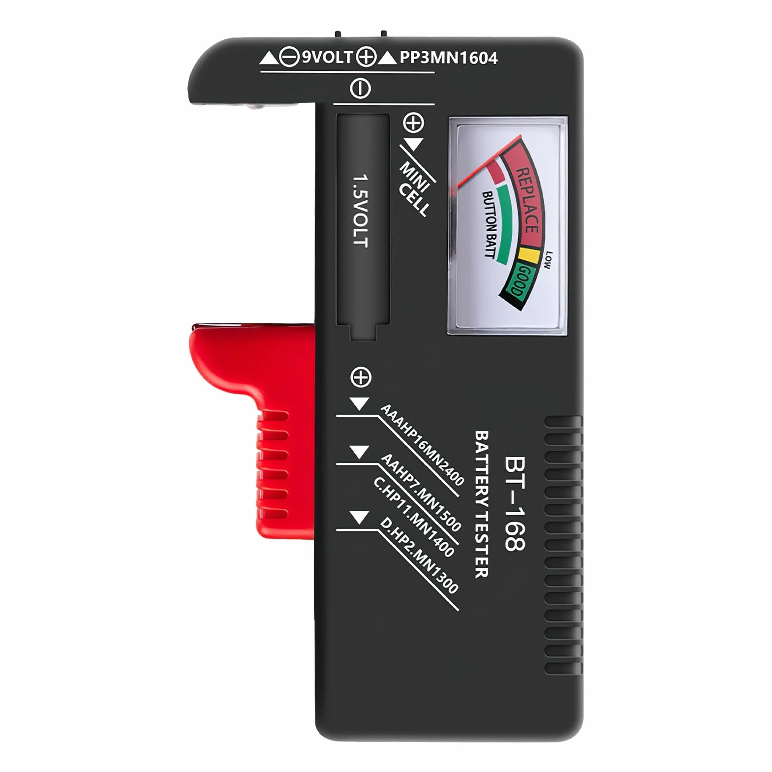 Testeur de Piles Universel pour AA AAA C D 9V Piles Bouton 1.5V Contrôleur de Tension