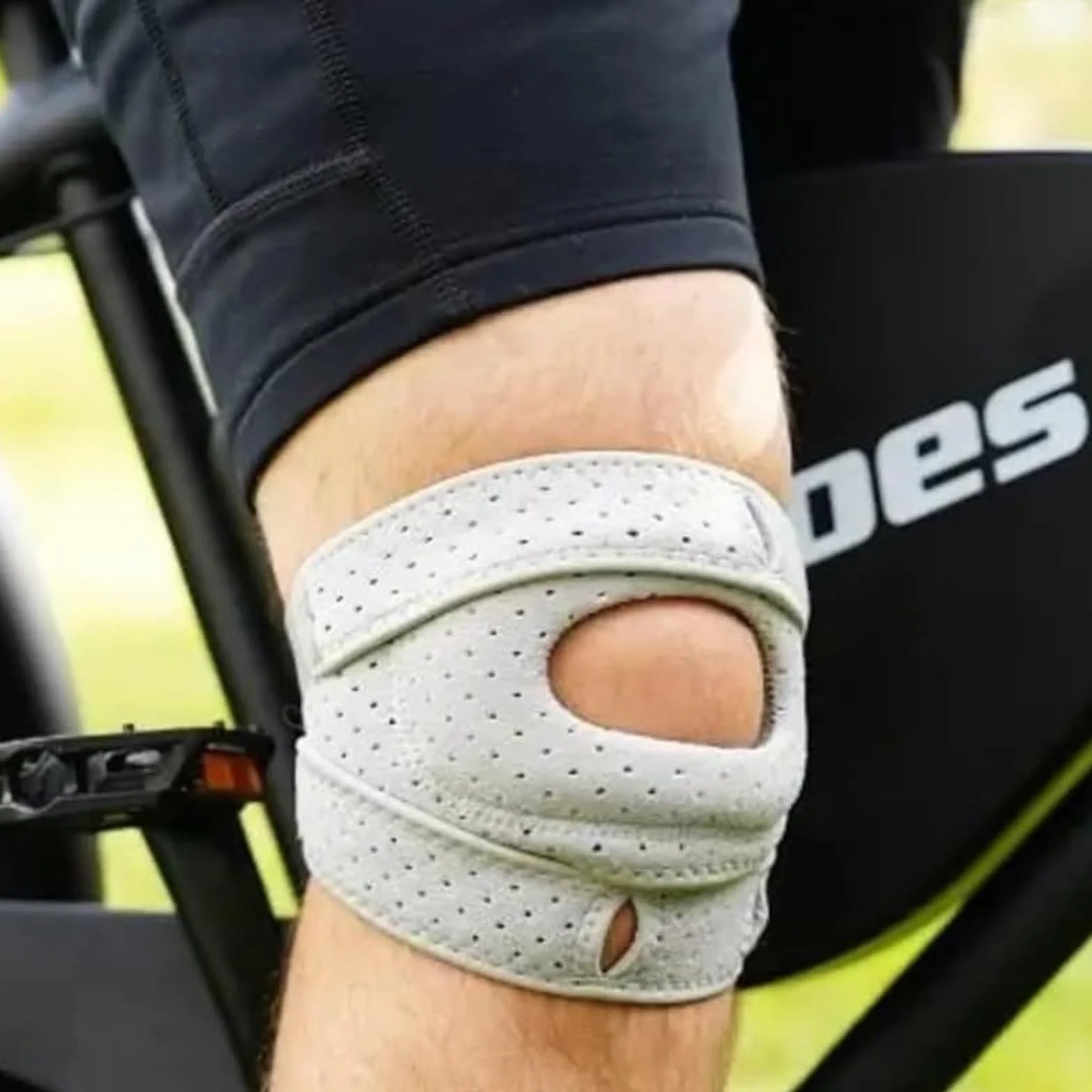 Genouillère Rotulienne Réglable 2 Pièces, Orthèse du Genou Stabilisant la Rotule pour Sport