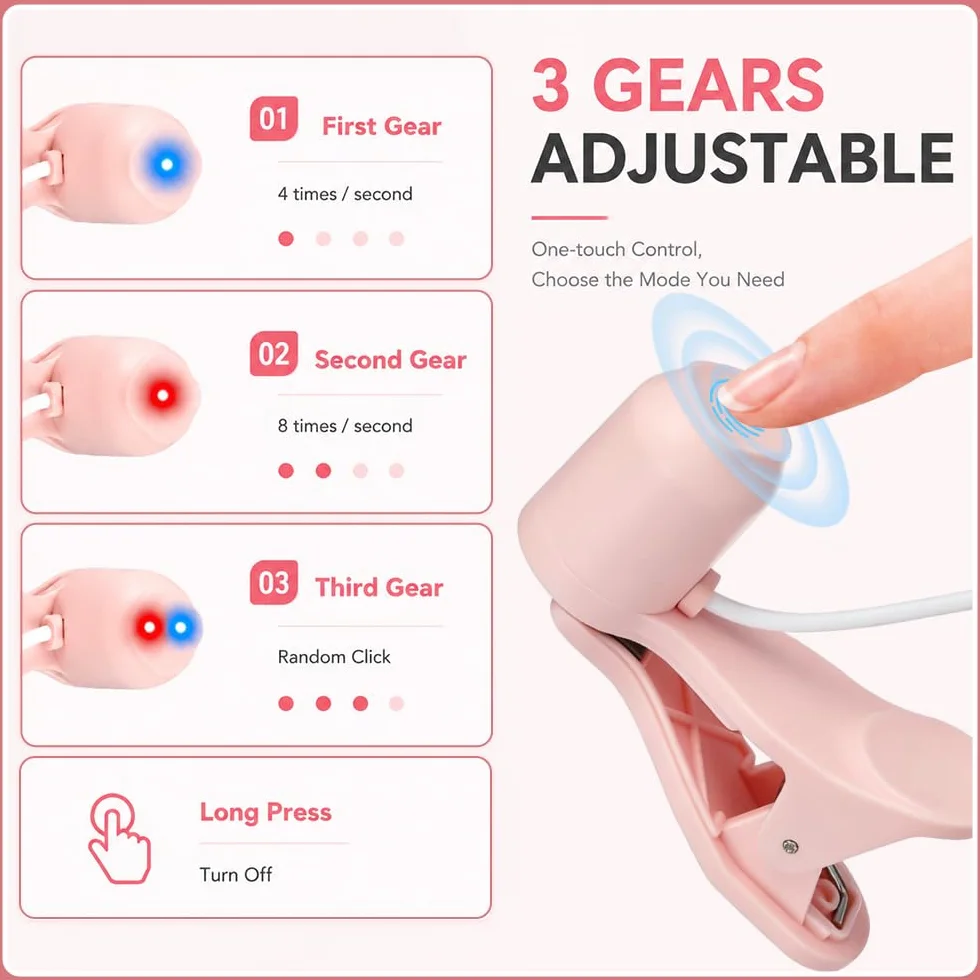 Tapoteur Automatique Tiktok, 2 Pièces Auto Clicker avec 3 Réglages, Auto Screen Clicker Dispositif USB de Clic Automatique pour Jeux et Achats