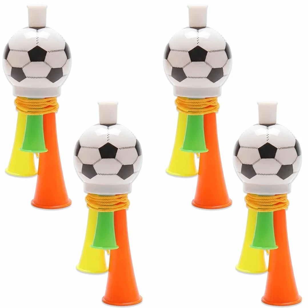 Fanfare à Air 4 Pièces - Corne de Brume Trompette Supporter 13,5 cm