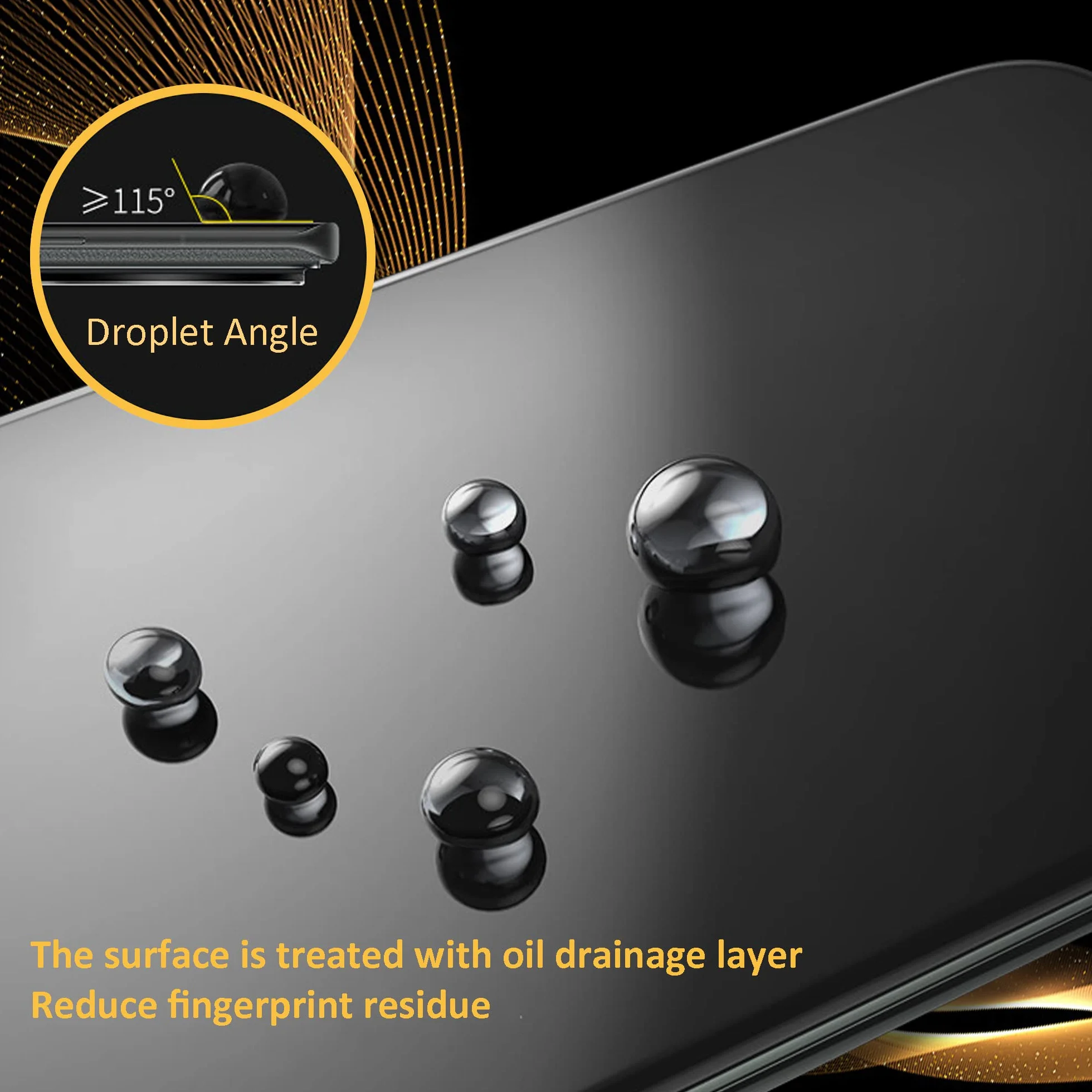 Protection D'écran pour Samsung Galaxy S23 Ultra 5G 6,8 Pouces, Verre Trempé 3 Pièces, Anti-empreintes digitales, 9H Dureté, Sans Bulle