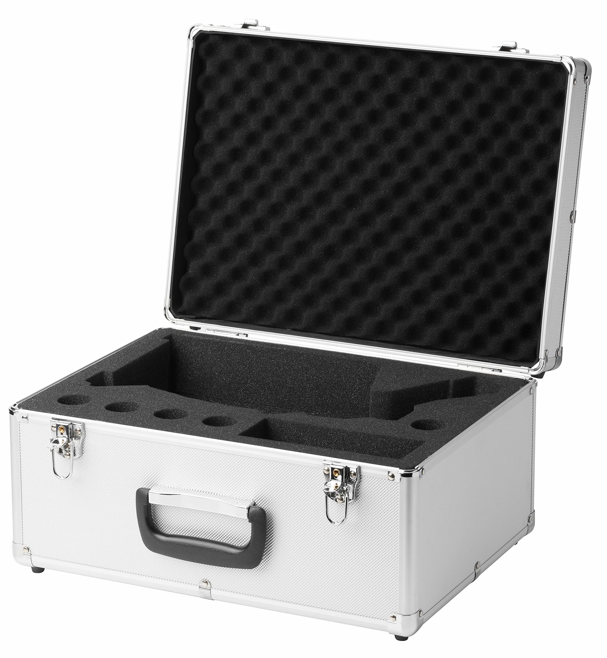 Bresser Erudit DLX Researcher Mallette de Transport pour Microscope Argent