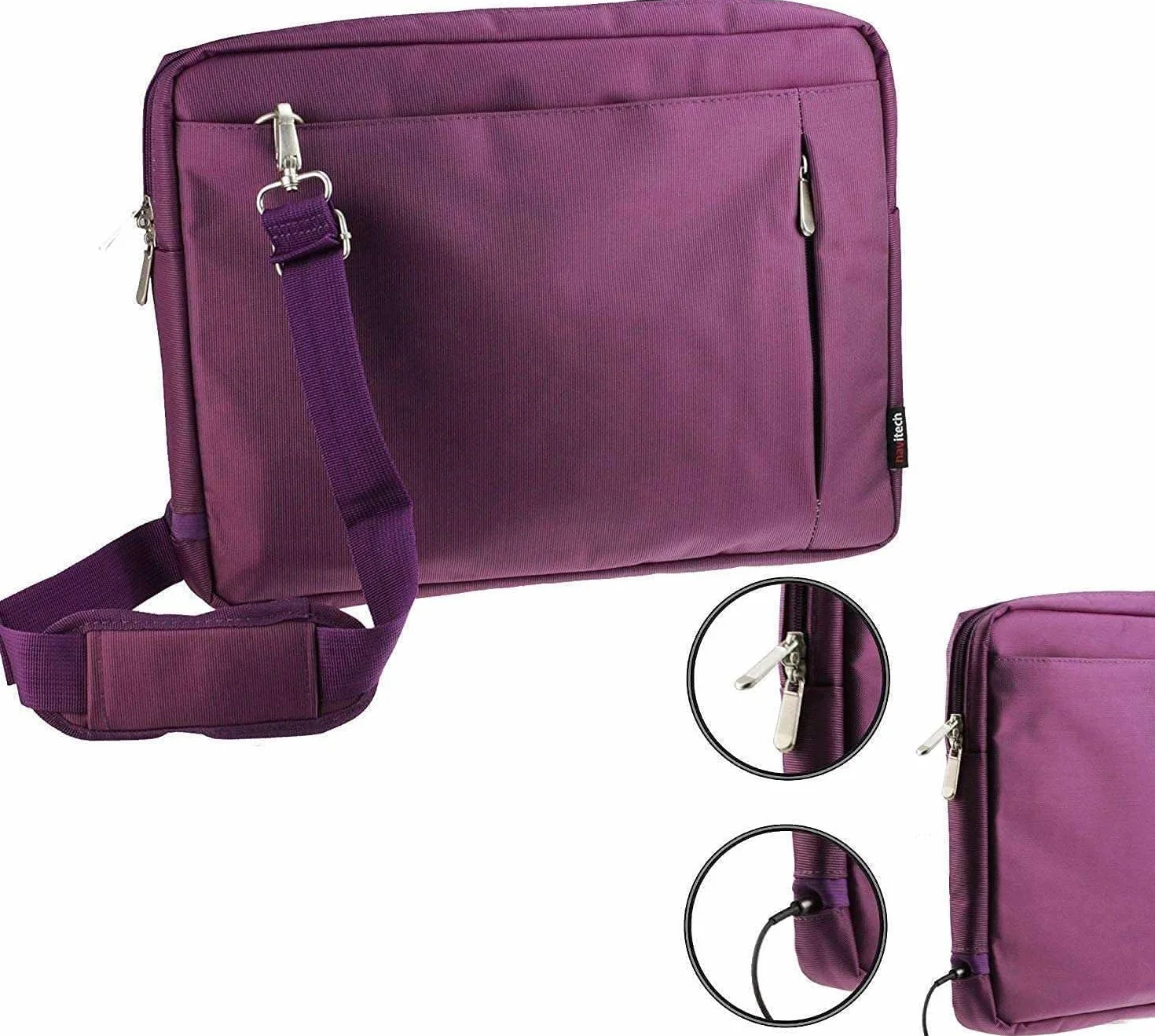 Navitech Étui De Transport Violet - Compatible avec Le YOTON 12.5" Lecteur DVD Portable