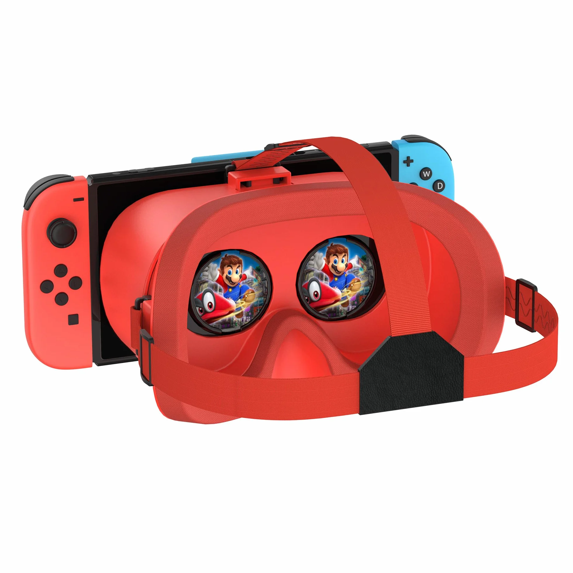Casque VR 3D Réalité Virtuelle pour Nintendo Switch OLED avec Lentilles Réglables