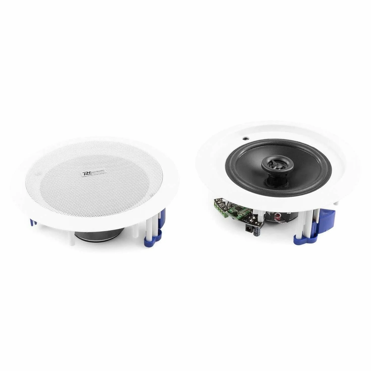 Power Dynamics CSBT60-2 Enceintes Bluetooth Plafond 5,25" 120W 8 Ohms Paire Blanc