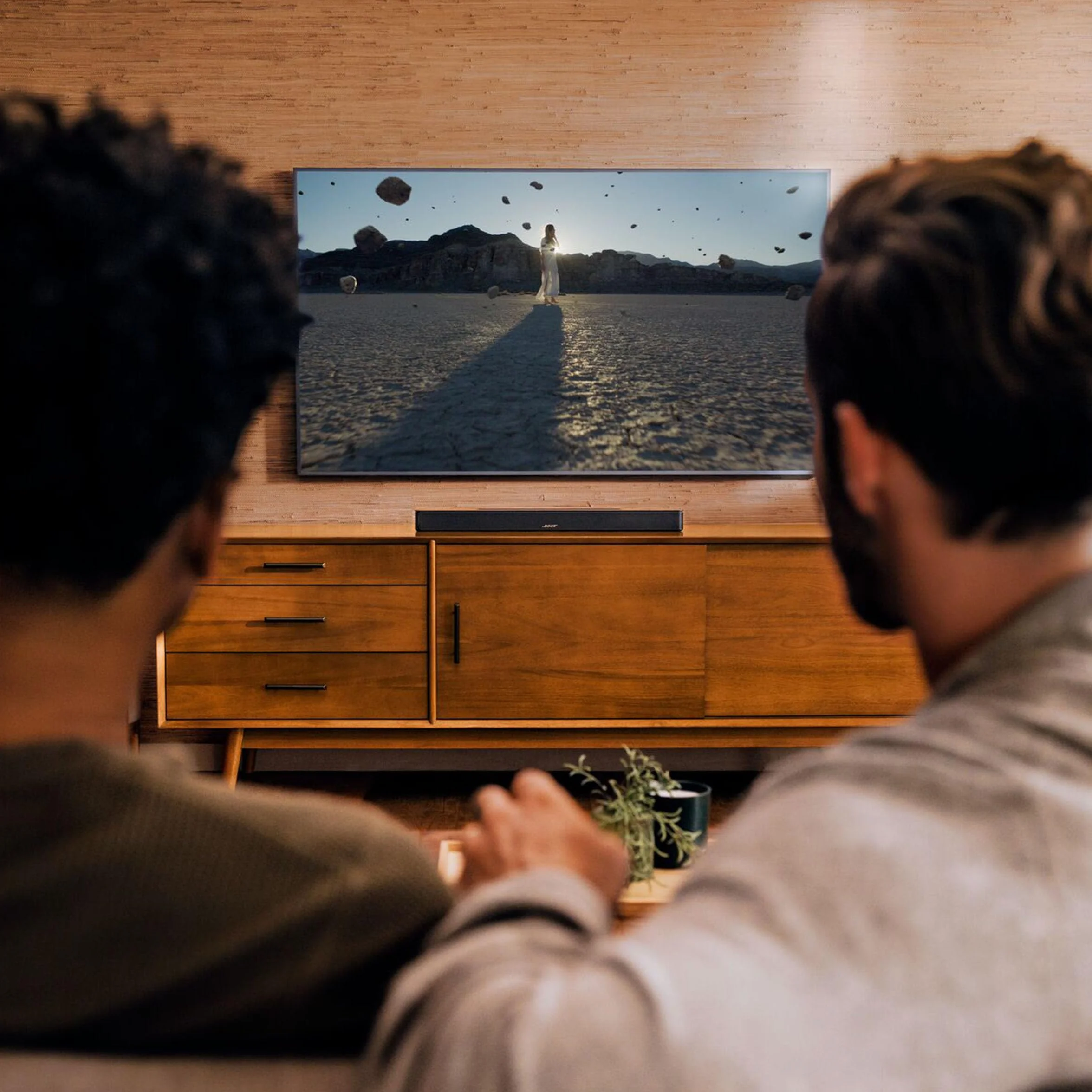 Bose Barre de Son Intelligente Dolby Atmos Bluetooth avec Alexa, Compatible Google Assistant, Noir