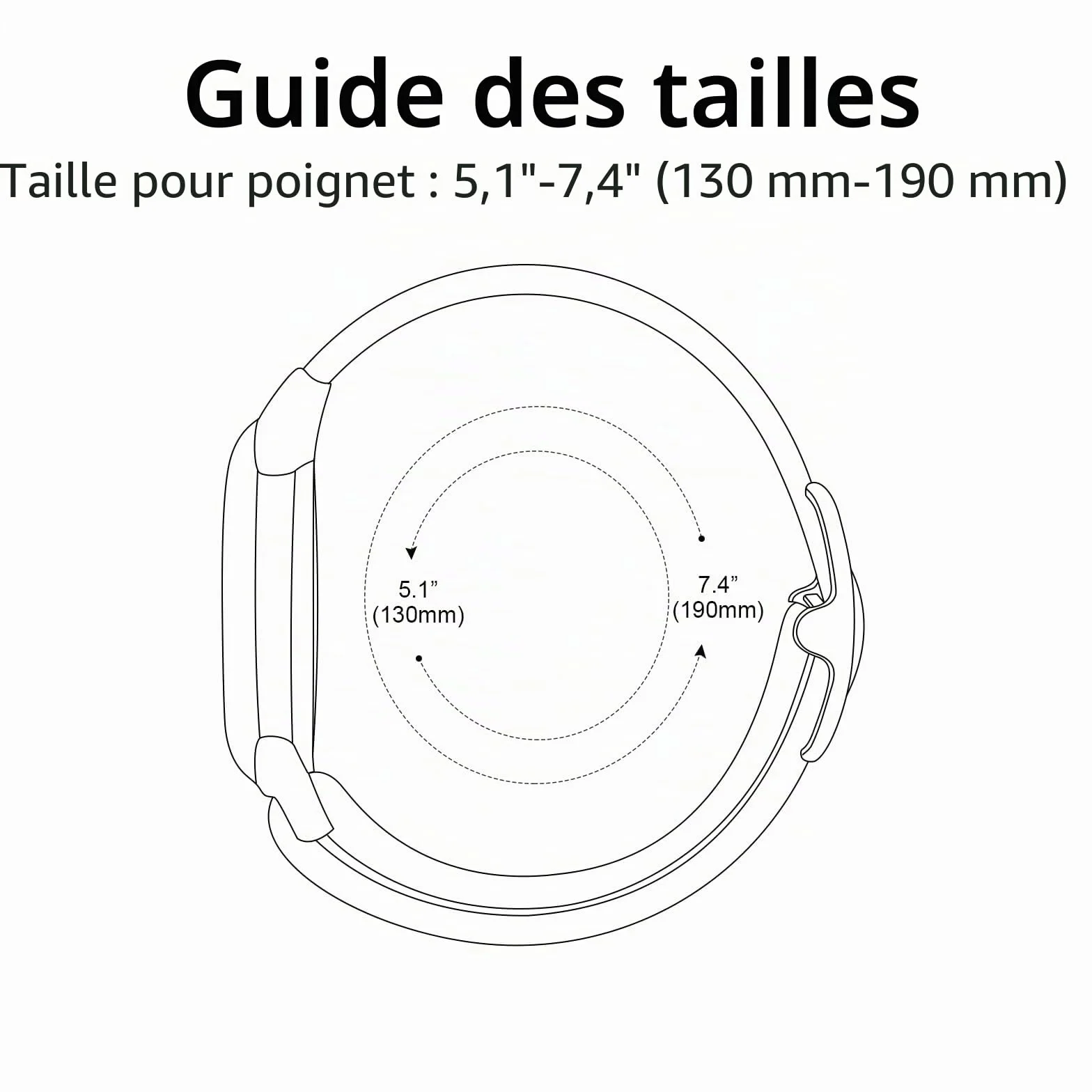 Vancle Bracelet Airtag Enfants, élastique Bracelet de Rechange, Coque Résistant aux Rayures, Facile à Porter, Couverture de Protection en Nylon Tressée pour Enfants et âgés, Arc Ciel