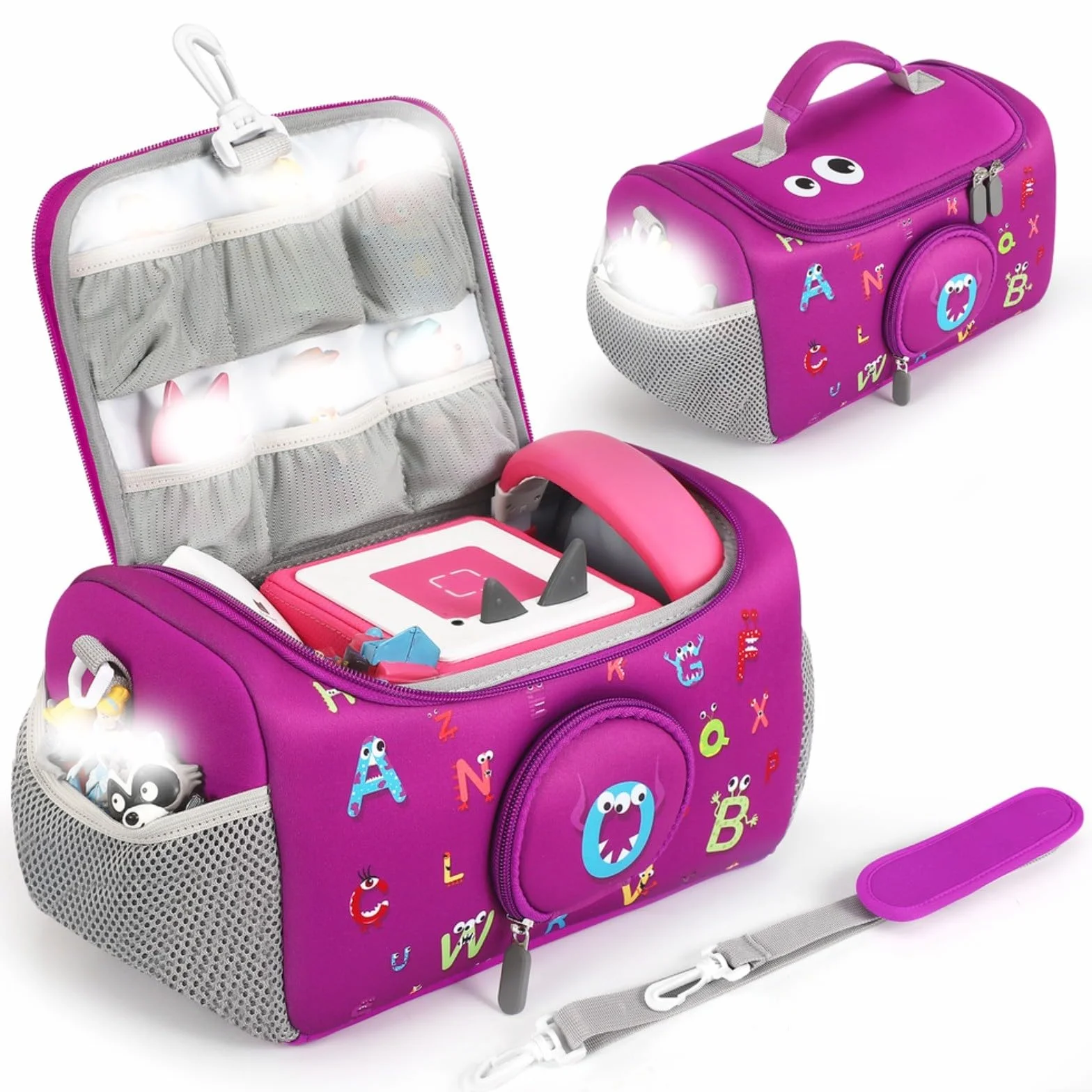 Étui de transport pour lecteur audio Toniebox, violet, Moderne
