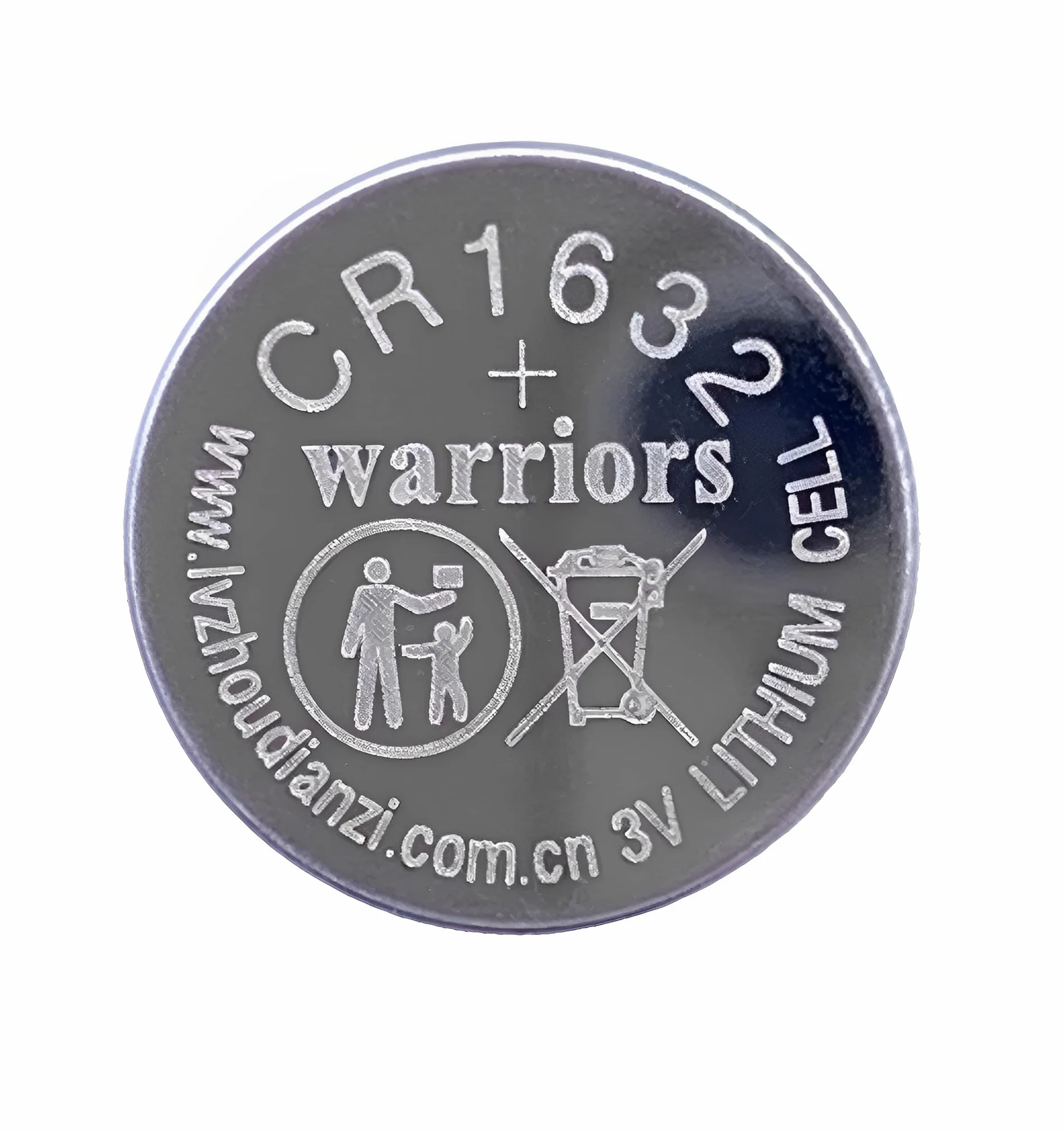 Warriors 5X Pile Piles 1632 CR1632 Bouton 3V,Emballage à l'épreuve des Enfants, Montres, télécommandes, Cartes mères d'ordinateurs, calculatrices
