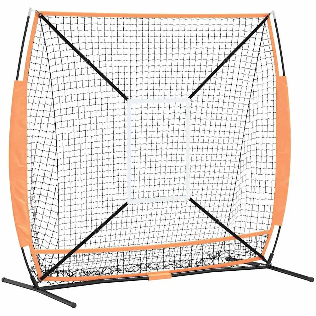 vidaXL Filet d'entraînement Baseball 180 x 89,5 x 152,5 cm Portable Plier Jardin
