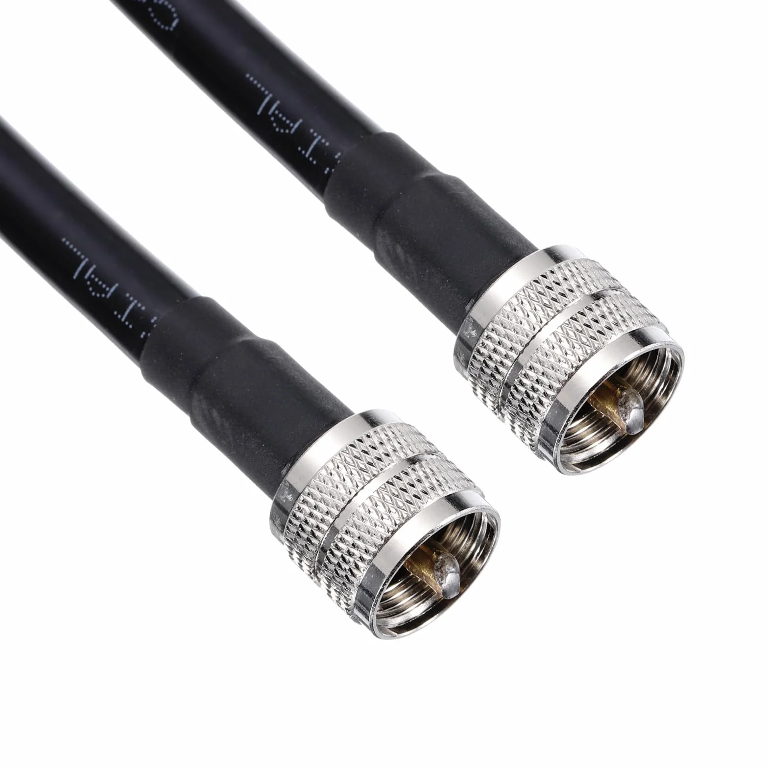 QUARKZMAN UHF Mâle PL-259 vers UHF Mâle PL-259 Faible Perte RG213 Coaxial Cavalier Câble 15M/49Ft
