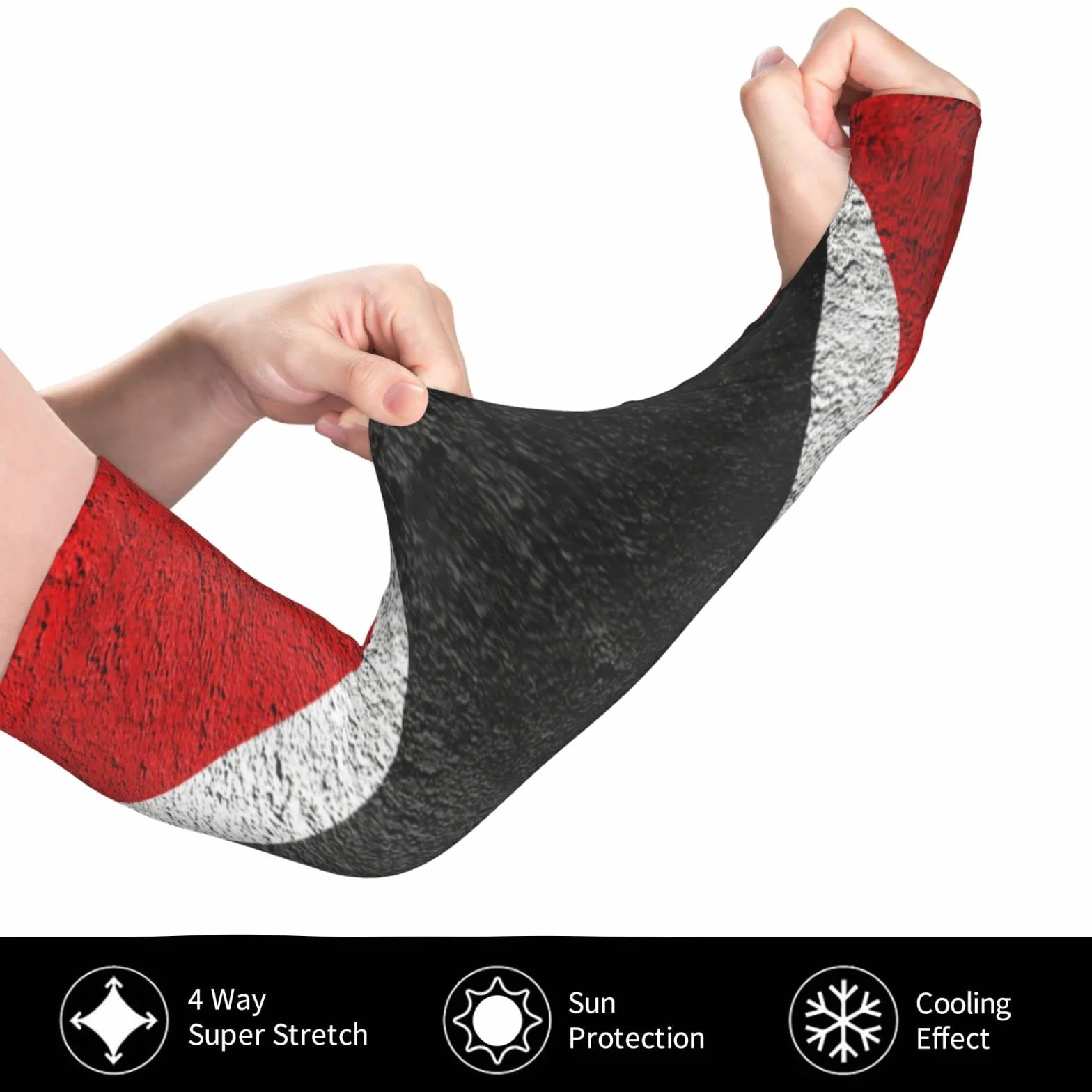 Trinidad And Tobago Flag Cooling Arm Sleeves Sports Tattoo Sleeve Covers