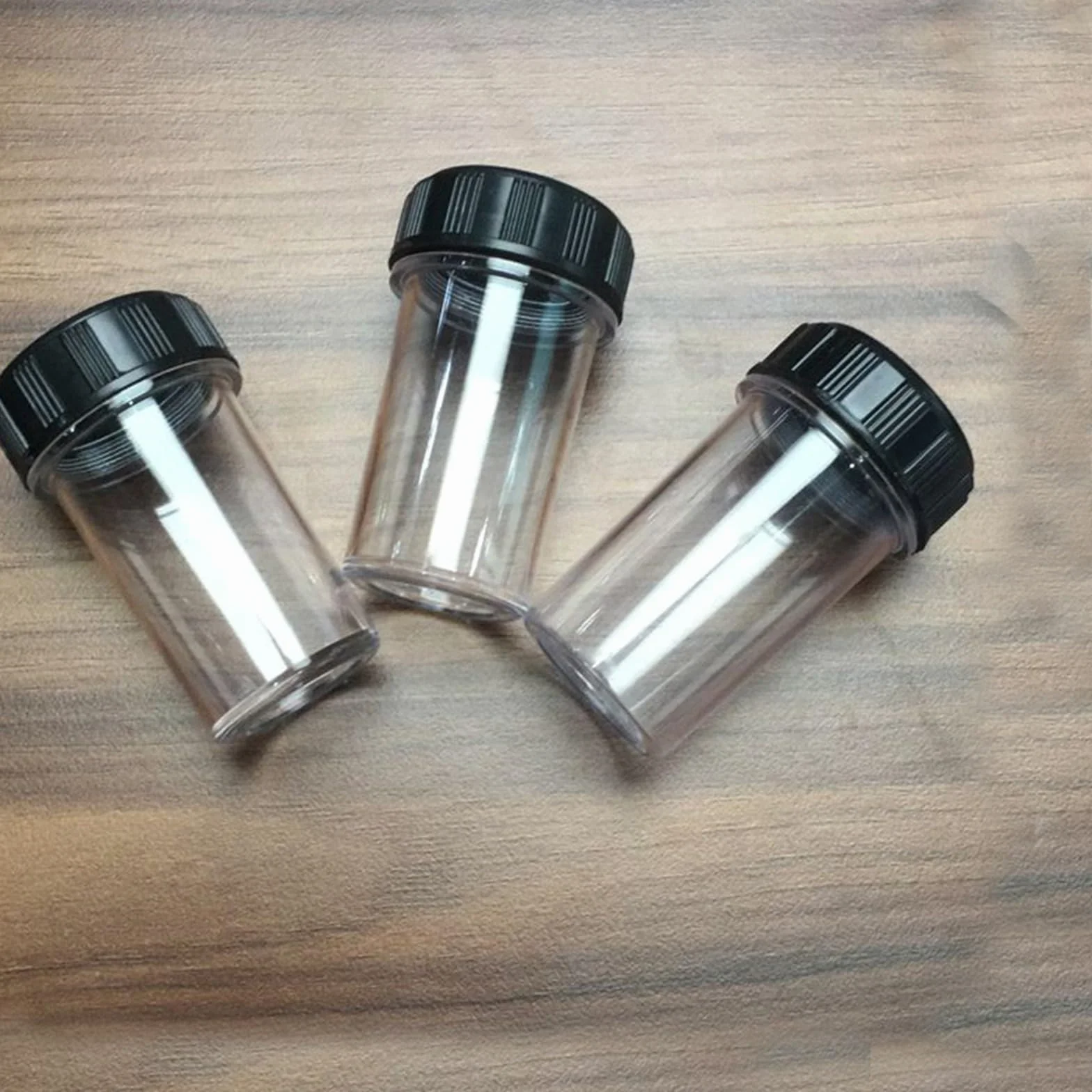 1/3/5 Pièces Étui De Protection De Lentille De Microscope Conteneur De Stockage De Laboratoire Biologique Accessoires Protecteur De Lentille De Microscope