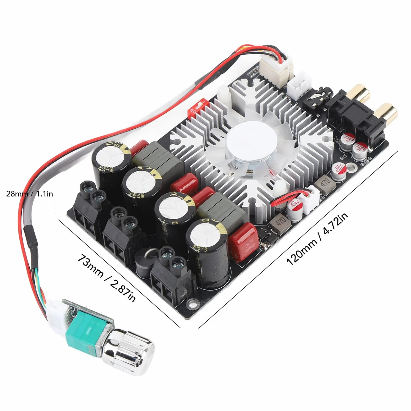 Carte Amplificateur Numérique TPA3251 BT 220W x 2 HiFi Stéréo 12-36V DC pour Audio Home Cinéma