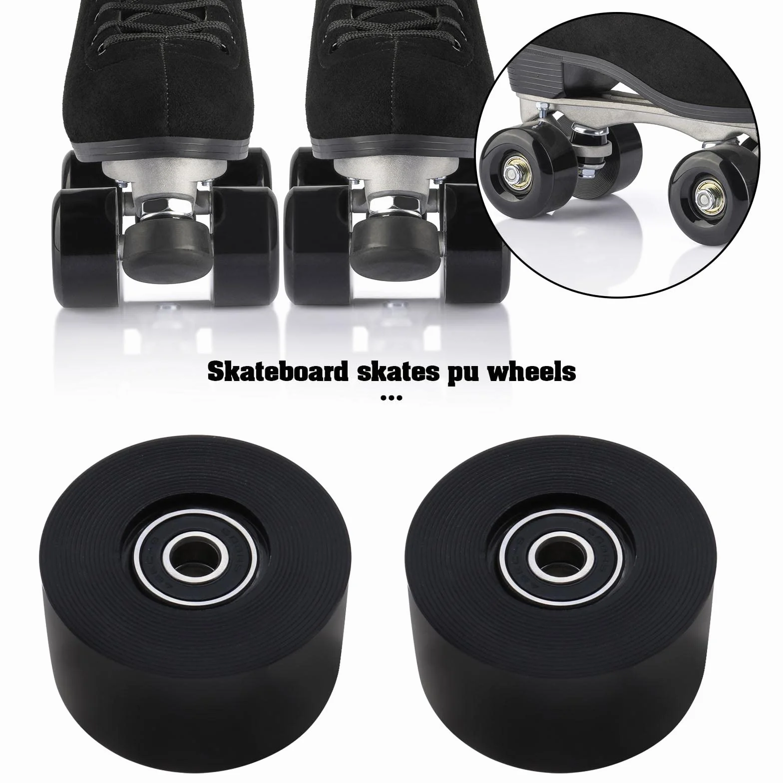 Patins à roulettes Roues 54mm 80A Dureté ABEC-9 608RS Quad Rechange