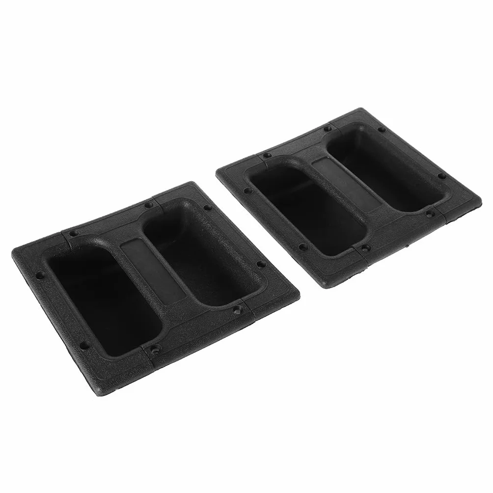 1 Set Remplacement Haut-parleurs Sonores Poignée Encastrée pour Ampli Guitare Cabinet Stage Haut-Parleur poignée