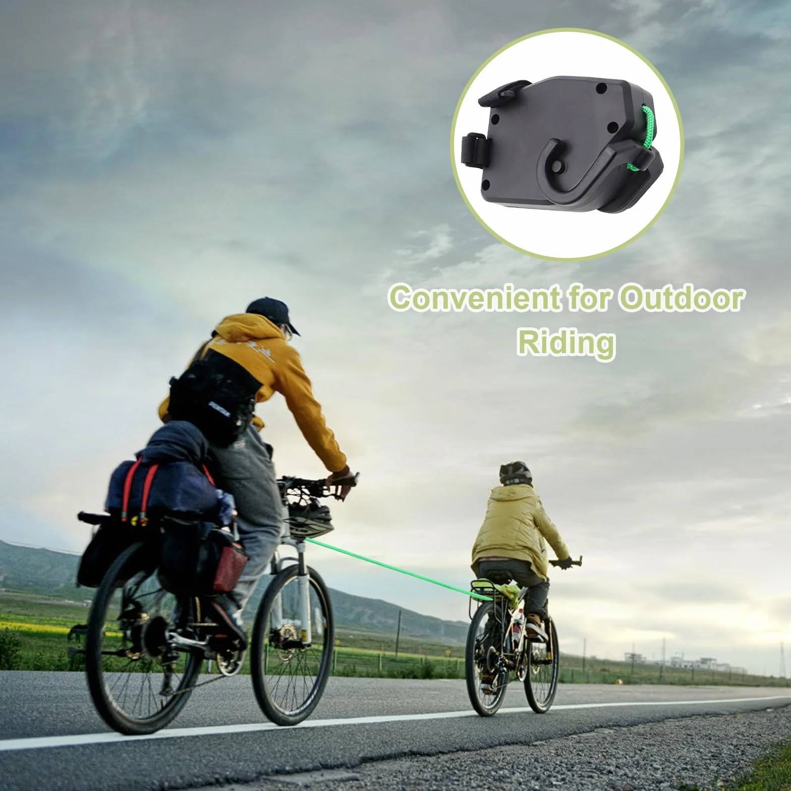 Barre Traction Velo Enfant, Système Remorquage Vélo Rétractable, Corde Traction Bicyclette