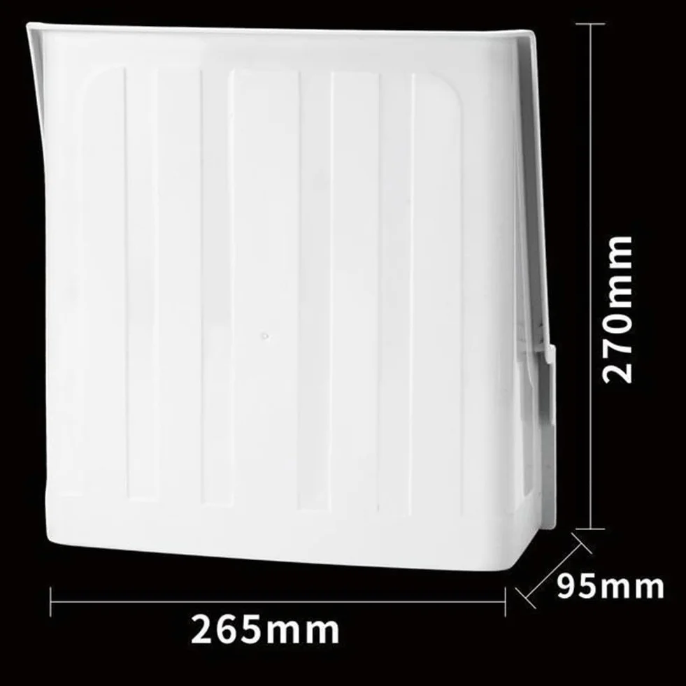 Feegow Protection pour caméra de sécurité, protection extérieure en plastique, résistant aux intempéries, protection contre le soleil, toit de protection pour caméra de sécurité (1 pièce)