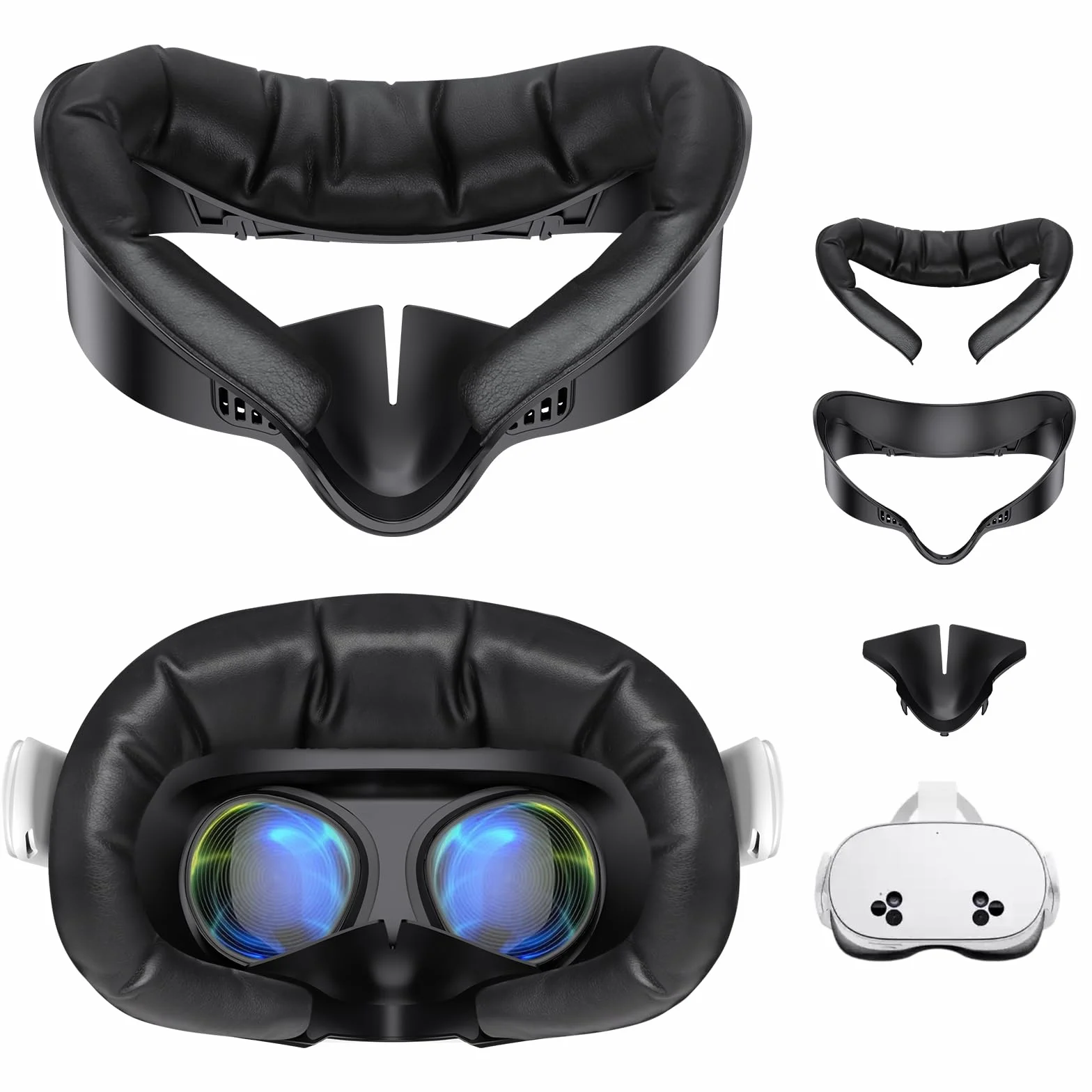 VR Face Cover Pad pour Meta/Oculus Quest 3S
