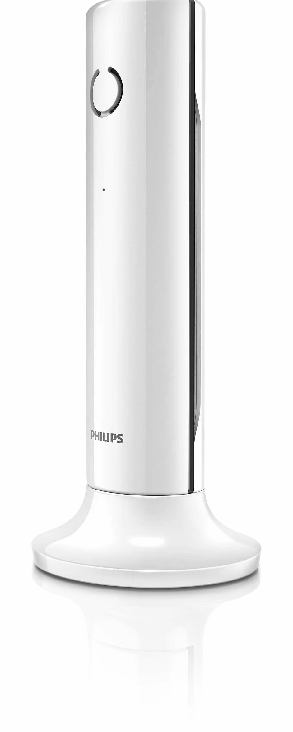 Philips Telephone Fixe sans Fil Linea M4501W/01 Single - Téléphone Fixe DECT – Écran 1,6 Pouce - 16h Conversation – 180h Veille - Blanc