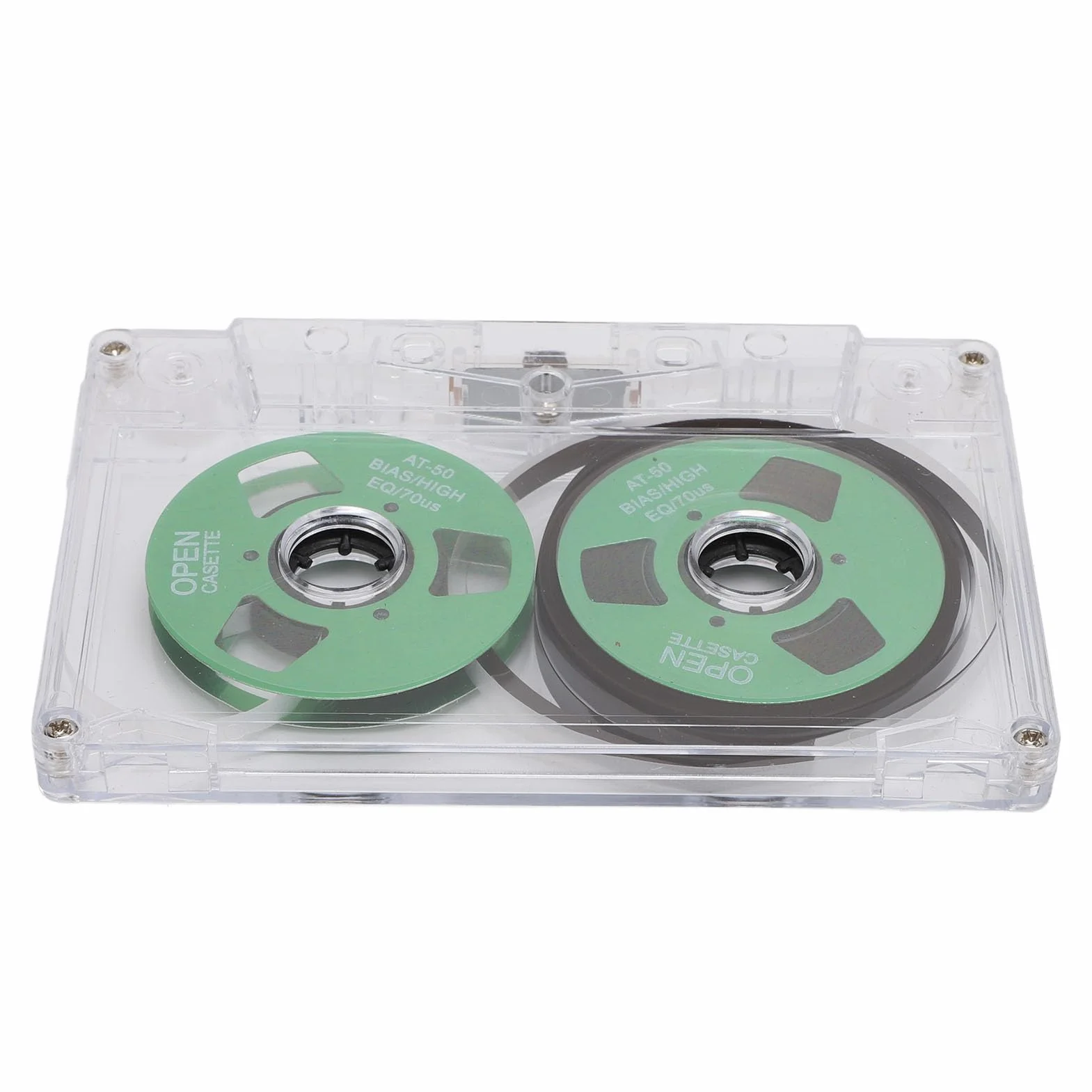 Cassette Vierge Bobine à Bobine, Cassette Audio Double Face Métal 50 Min