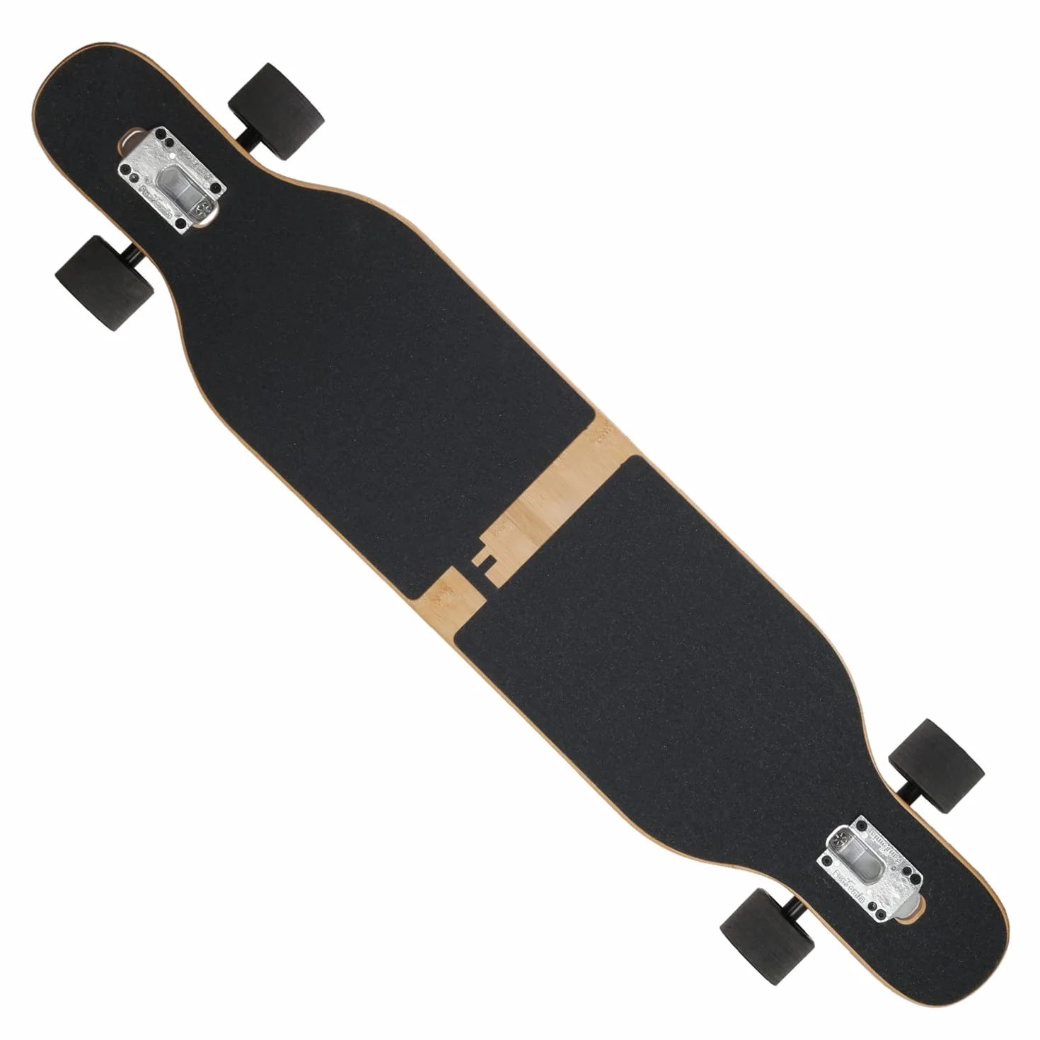 FunTomia Longboard Drop Through Cruiser Complet 3 Niveaux Flexibles Roulements Mach1 Speed Outil en T