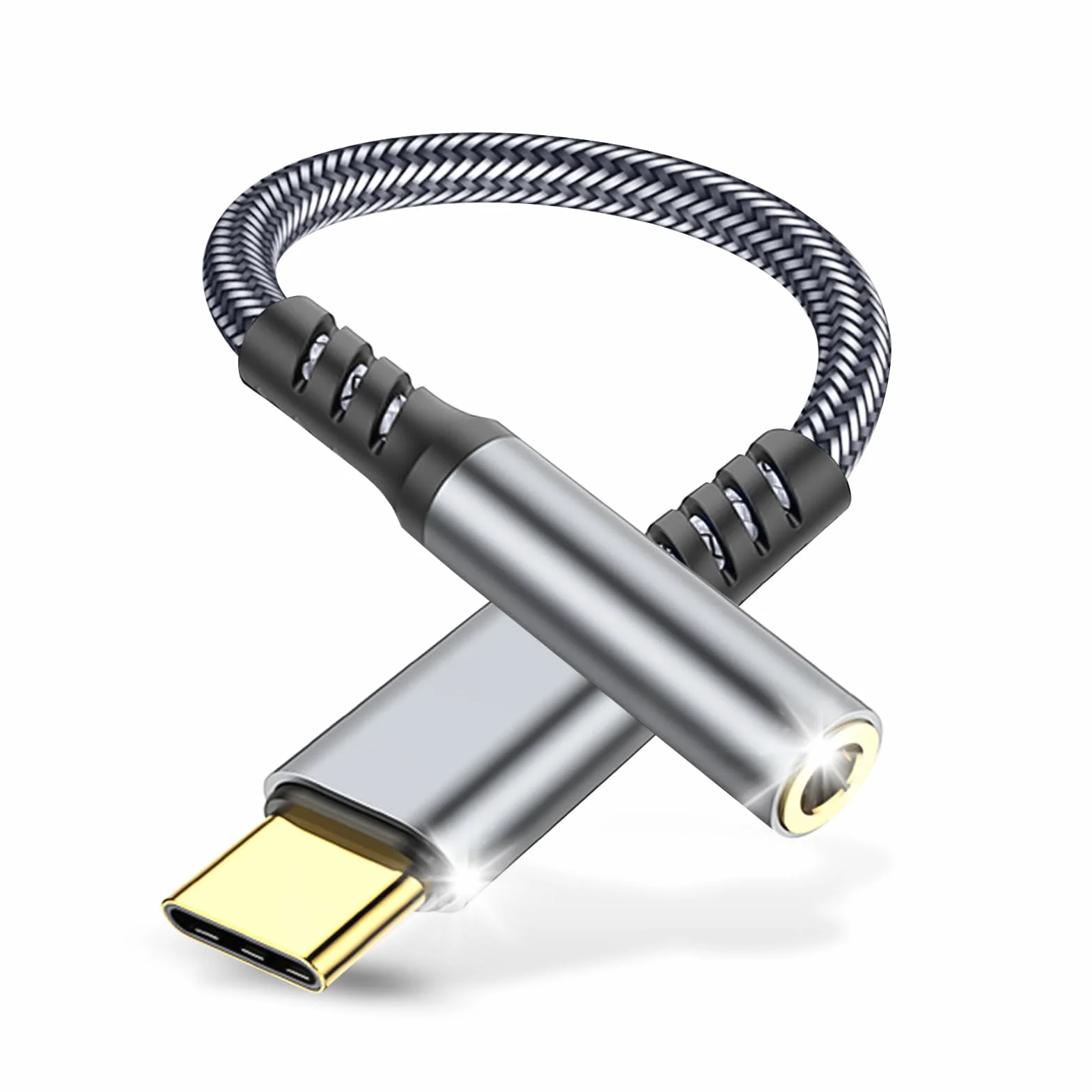 Adaptateur USB-C vers Jack avec DAC Compatible Samsung Xiaomi iPad