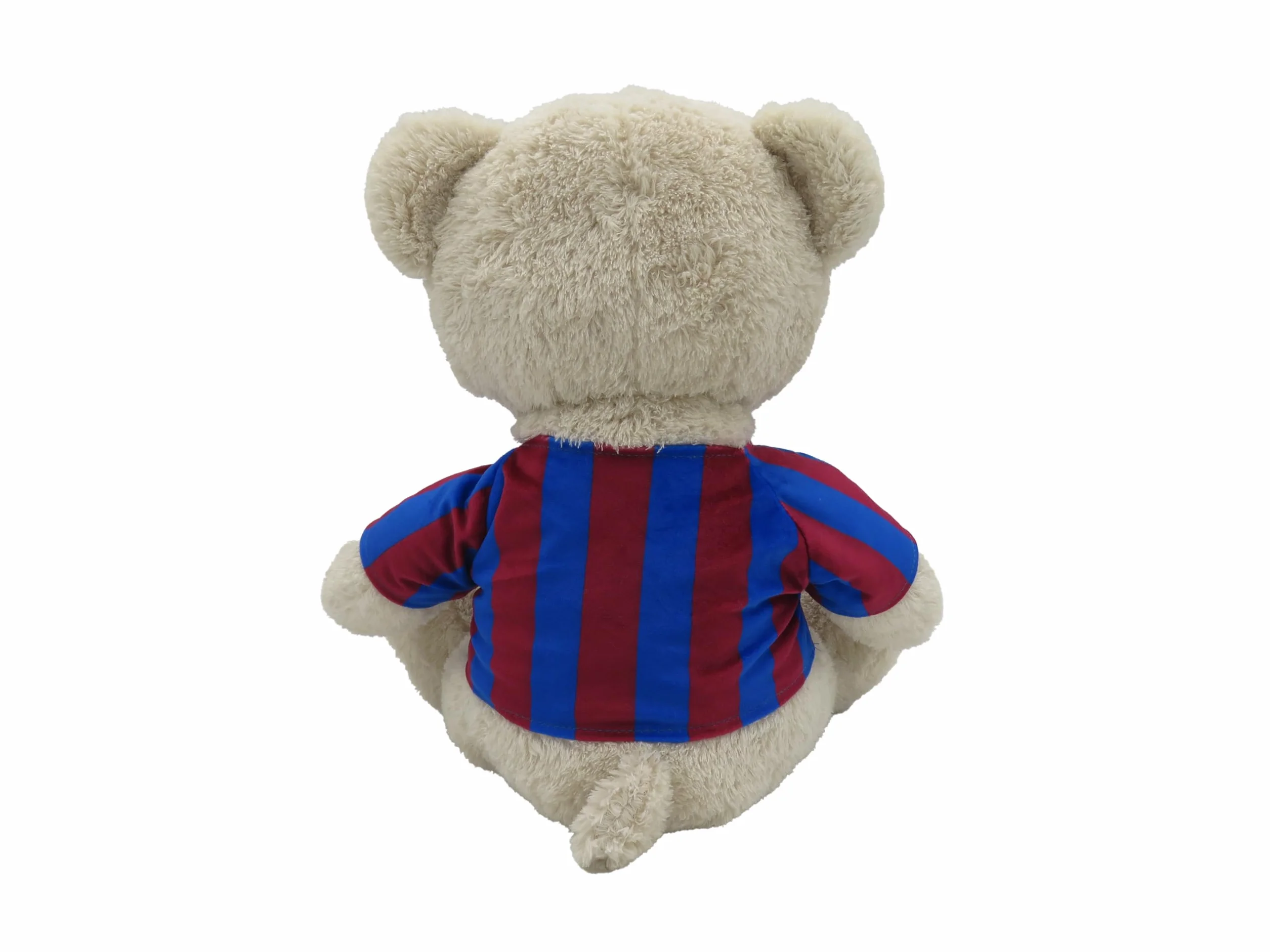 FC Barcelone Ours en Peluche 35 cm T-Shirt Barça Beige Officiel