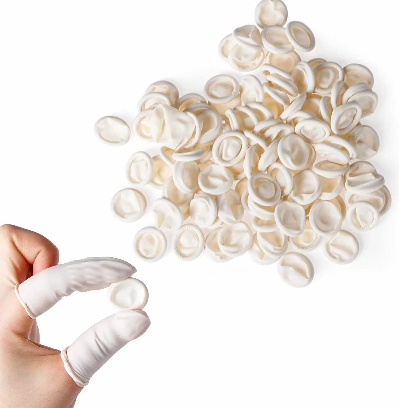 Doigtiers en Latex Antistatique Jetables 300 PCS
