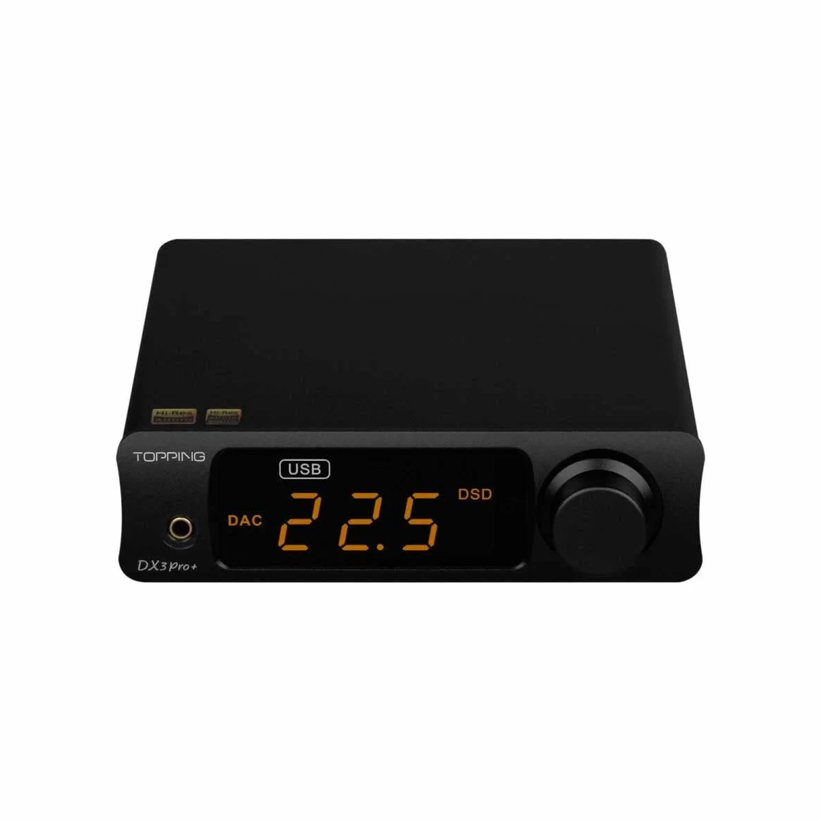 Topping DX3 Pro+ Amplificateur de Casque Bluetooth 5.0 aptX HD, LDAC, Noir