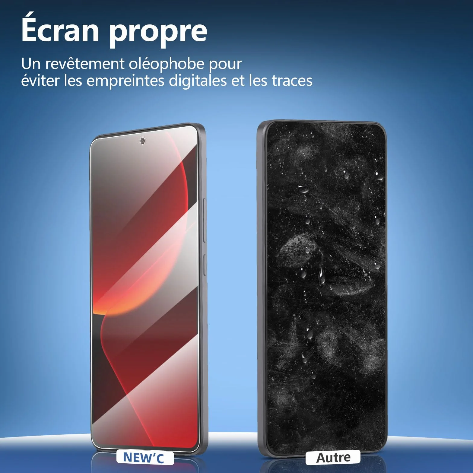Xiaomi 13T Pro Verre Trempé 0,33mm 9H Film Protection écran Lot de 3