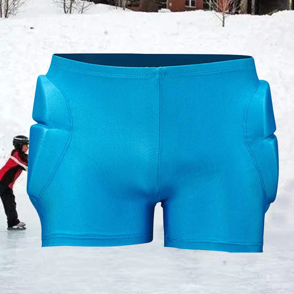 Short rembourré 3D protection hanches fesses skateboard snowboard patinage équitation cyclisme