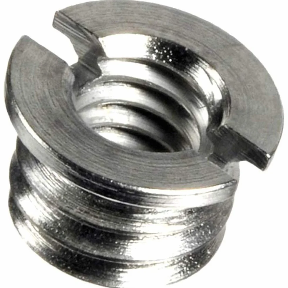 Greluma 10 pièces métal 1/4 "à 3/8" convertir Adaptateur de vis pour trépied Monopode rotule DSLR SLR（2 Types）