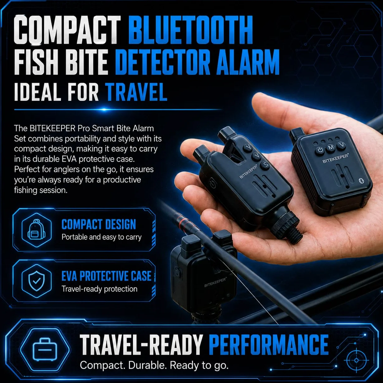 BiteKeeper Pro 3+1 détecteurs de Touche intelligents